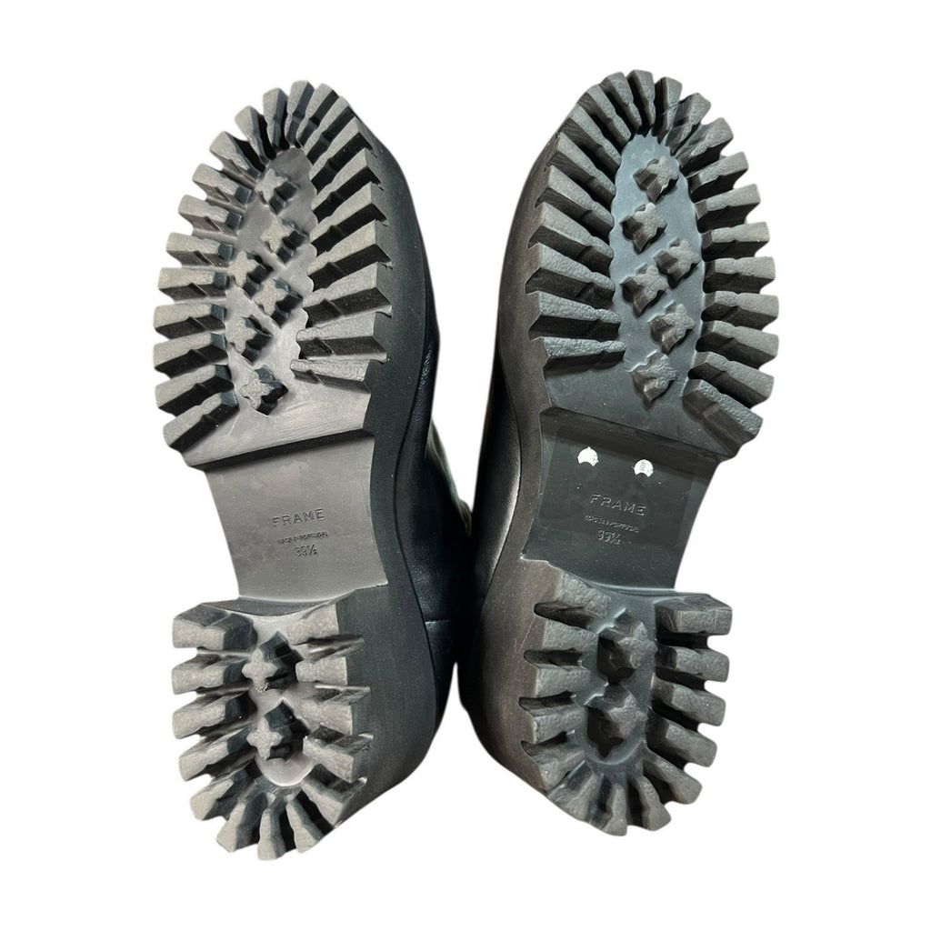 Frame Le Croyden style, featuring a leather upper and a chunky lug sole EU 38.5
