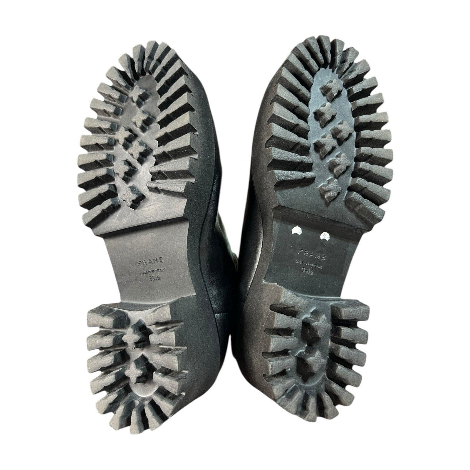 Frame Le Croyden style, featuring a leather upper and a chunky lug sole EU 38.5