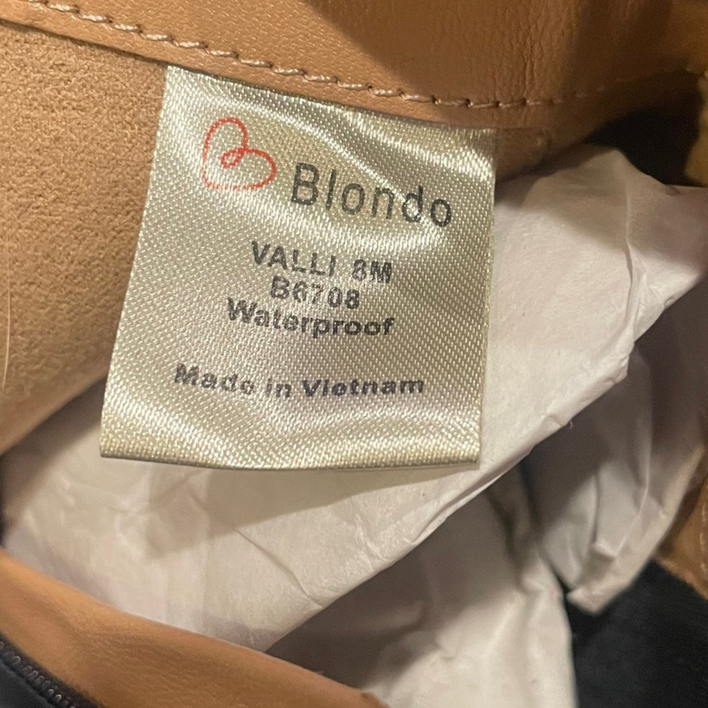 Blondo Women's Navy Blue Ankle Boots NWT Size 8