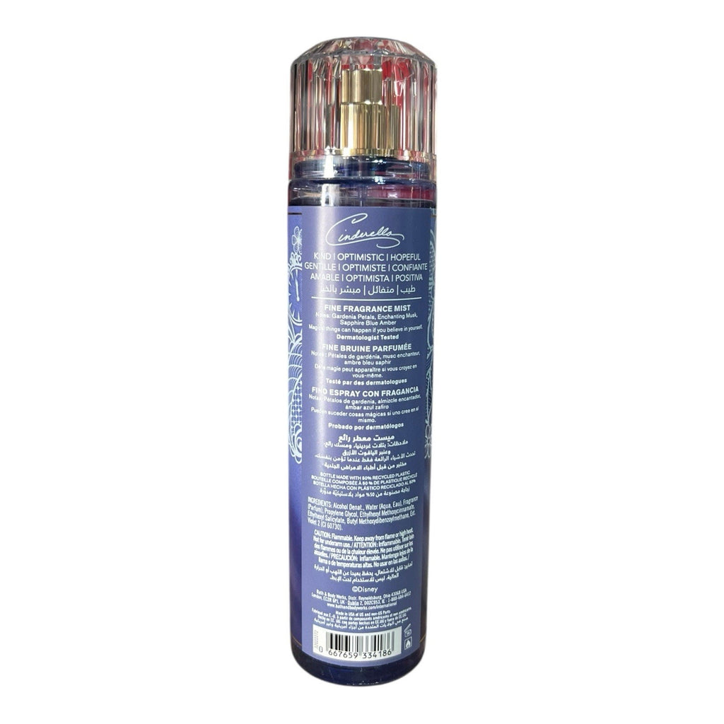 Bath & Body Works Disney Princess Cinderella Fine Fragrance Mist 8 Oz