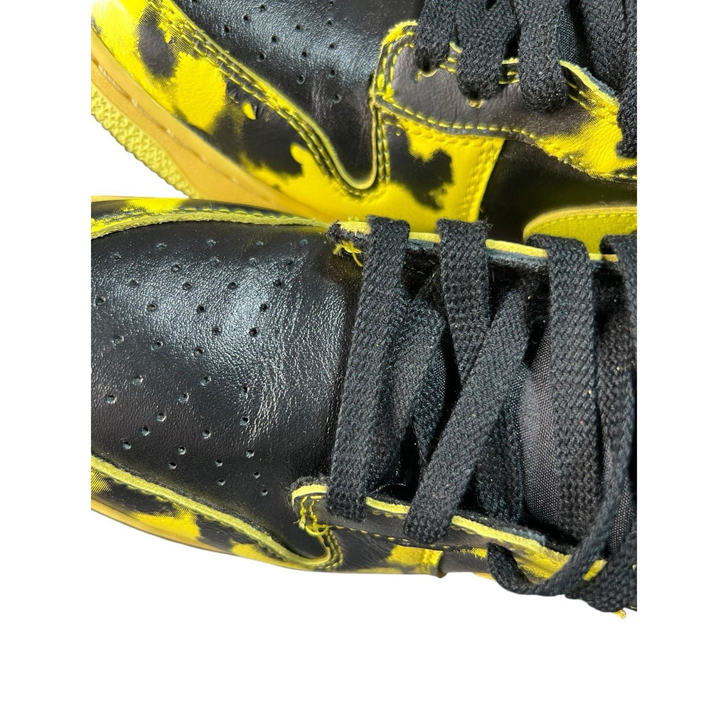 Nike Dunk High 1985 "Yellow Acid Wash" sneakers Mens Size 10