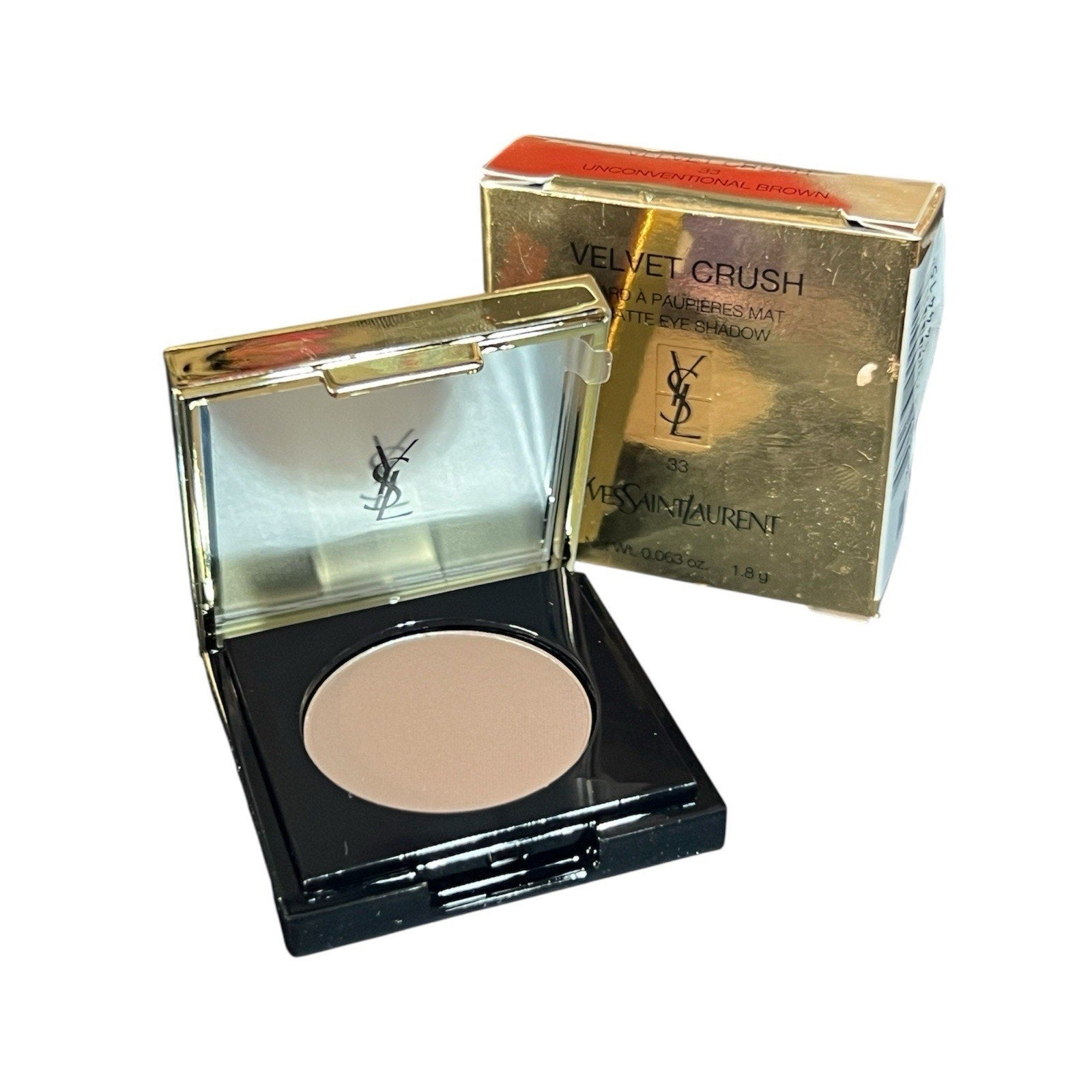 YSL YVES SAINT LAURENT Velvet Crush Unconventional Brown New