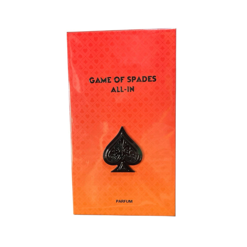 Game of Spades All In Parfum - 3.4 fl oz / 100ml - New, Sealed in Box