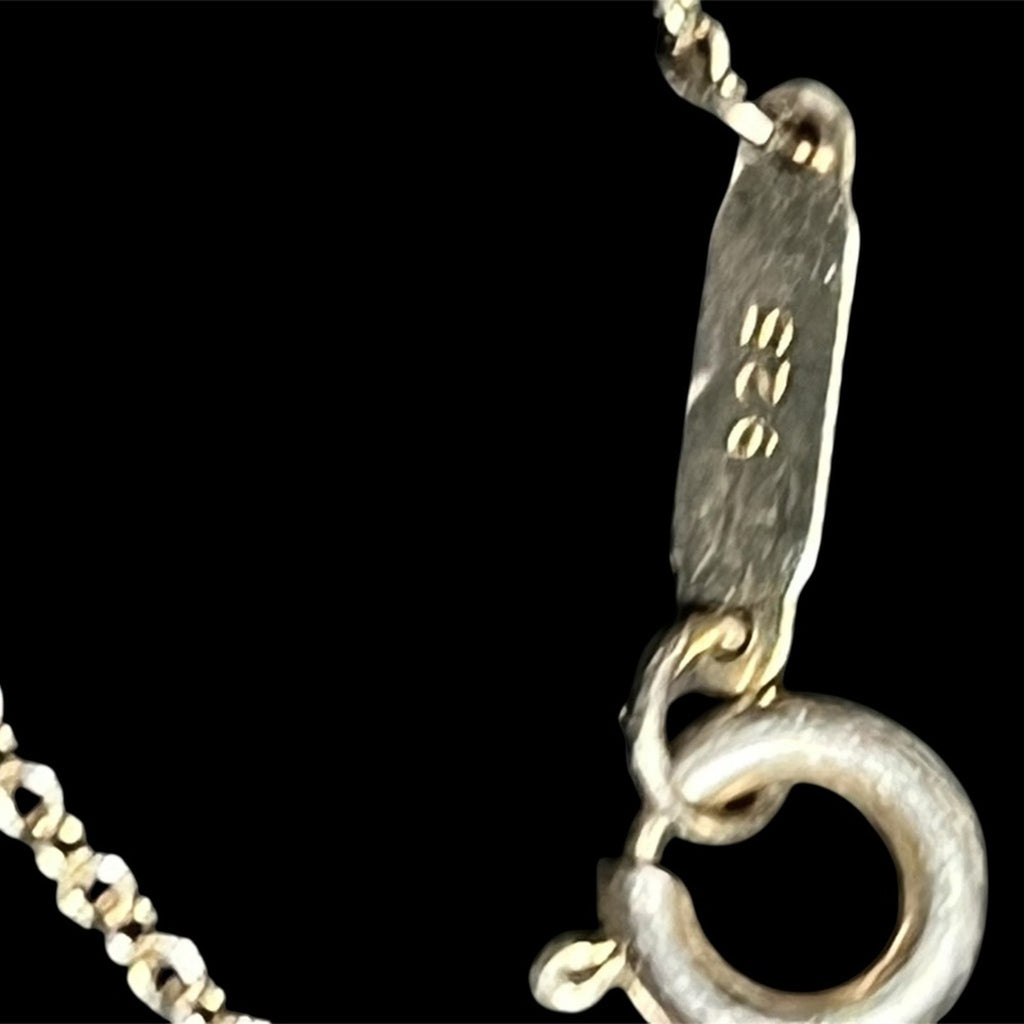 Tiffany & Co. Silver Double Circle Necklace 14 in