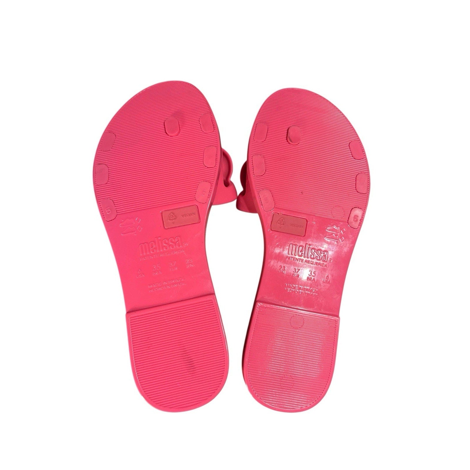 Melissa Pink Sandals Women’s Shoe Size 6