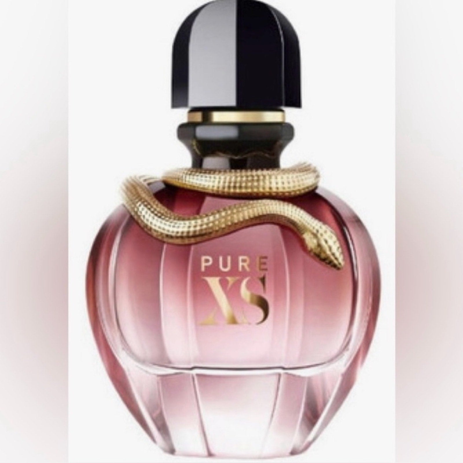 Paco Rabanne Pure XS 2.7 oz  with Gold Snake Design NWOB