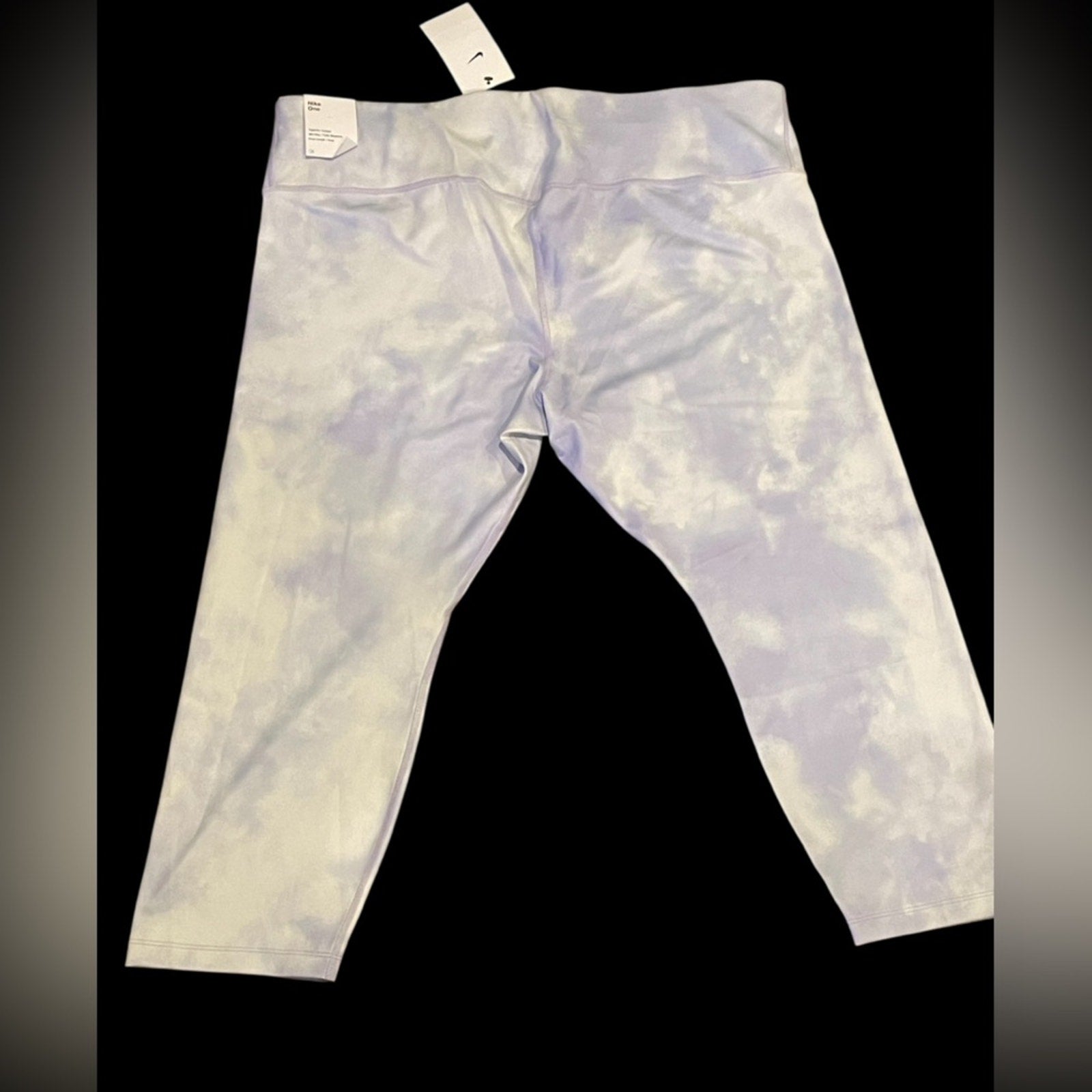 Nike Lavender and White Leggings NWT Women’s 2X MSRP $55