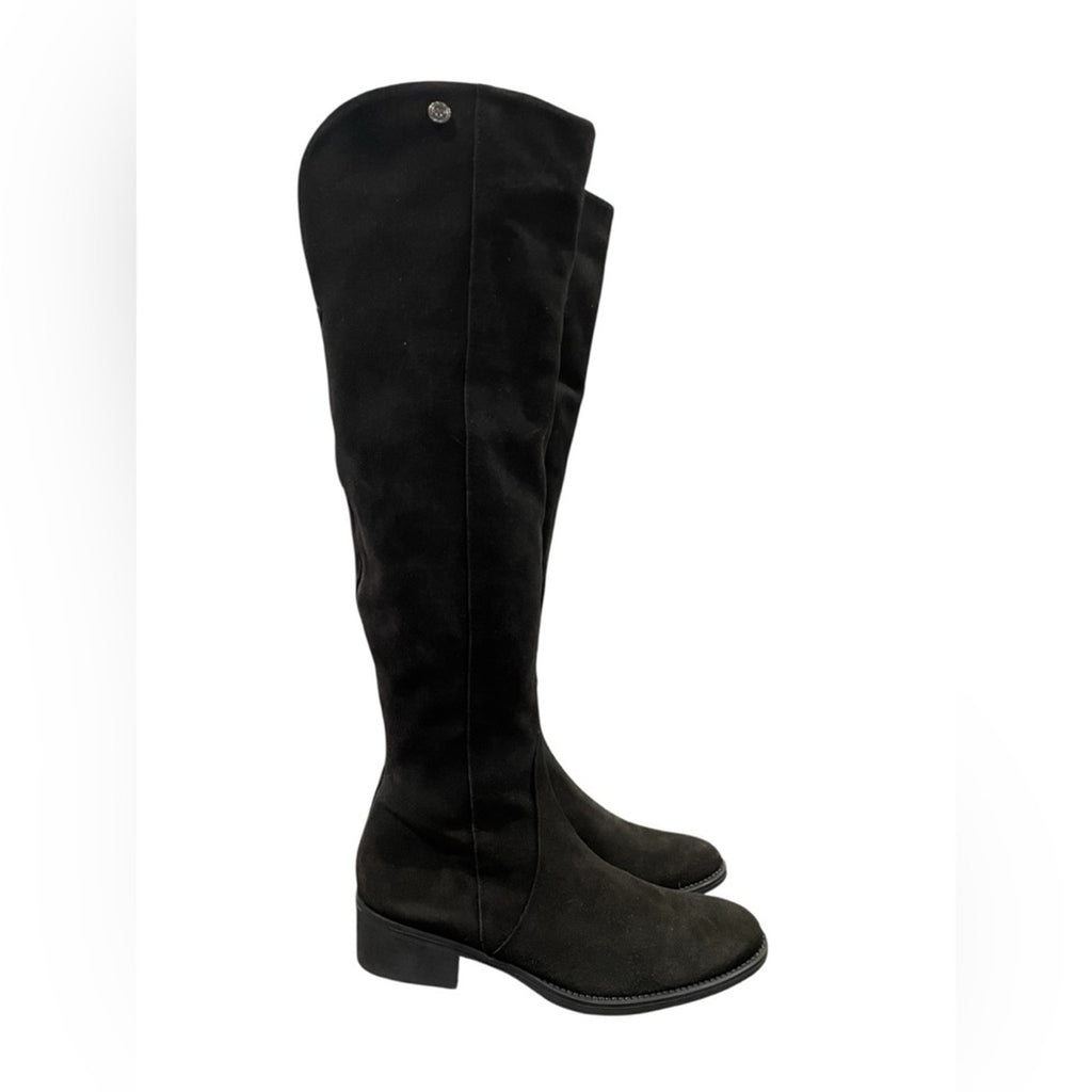 Toni Pons Winter Black Suede Knee-High Women's Boots size 39 MSRP $268