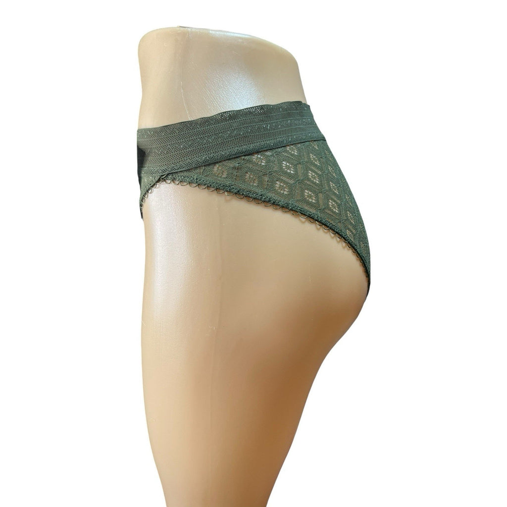 Simone Peeled Olive Green Under Wear Women’s Size EU 3 USA M