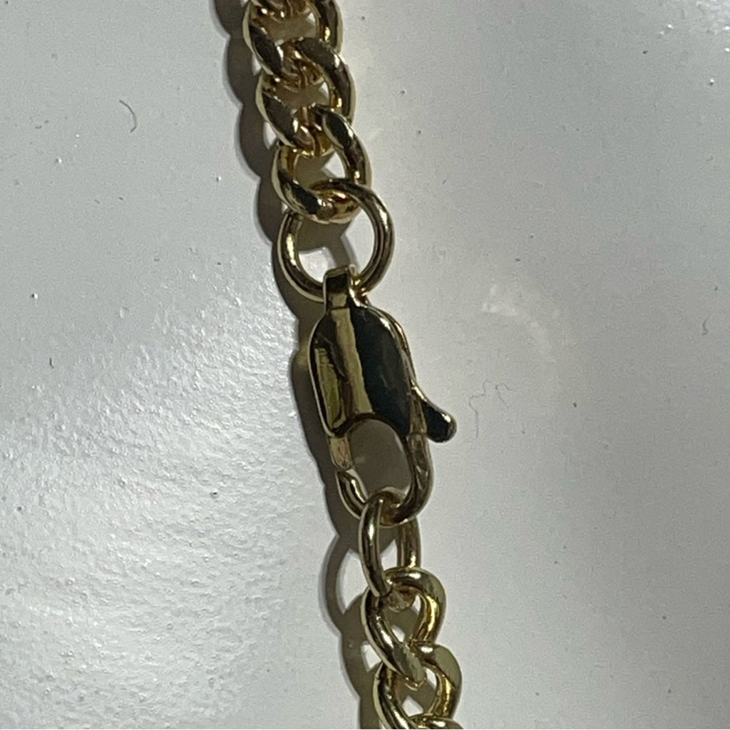 Christian Louboutin Lipstick Necklace Chain with Red Pendant NIB