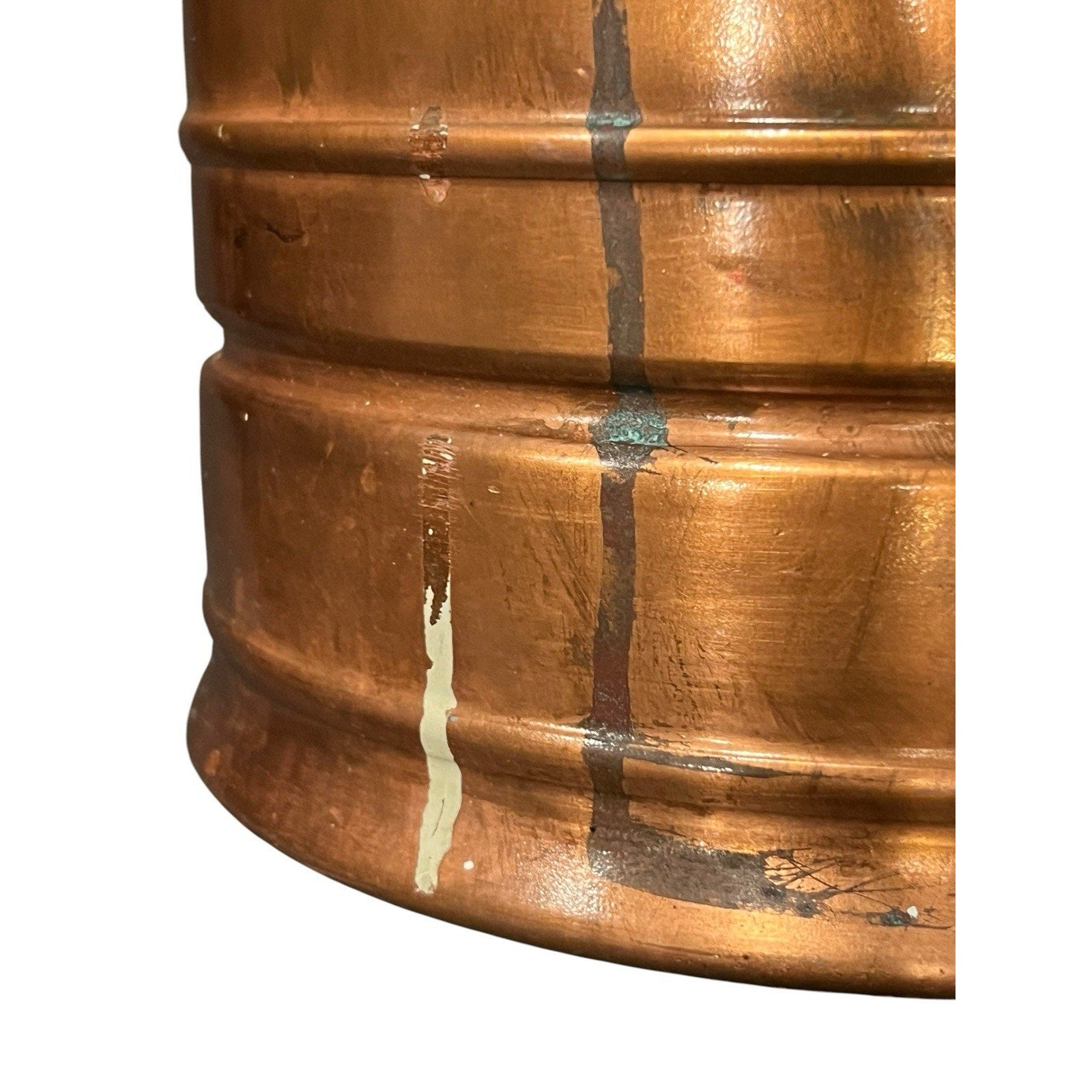 Red Star Vintage Copper / Brass Fire Extinguisher