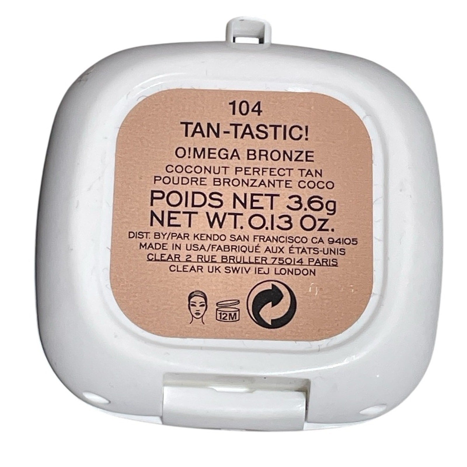 Marc Jacobs Tan-Tastic Compact Bronzer Travel Size
