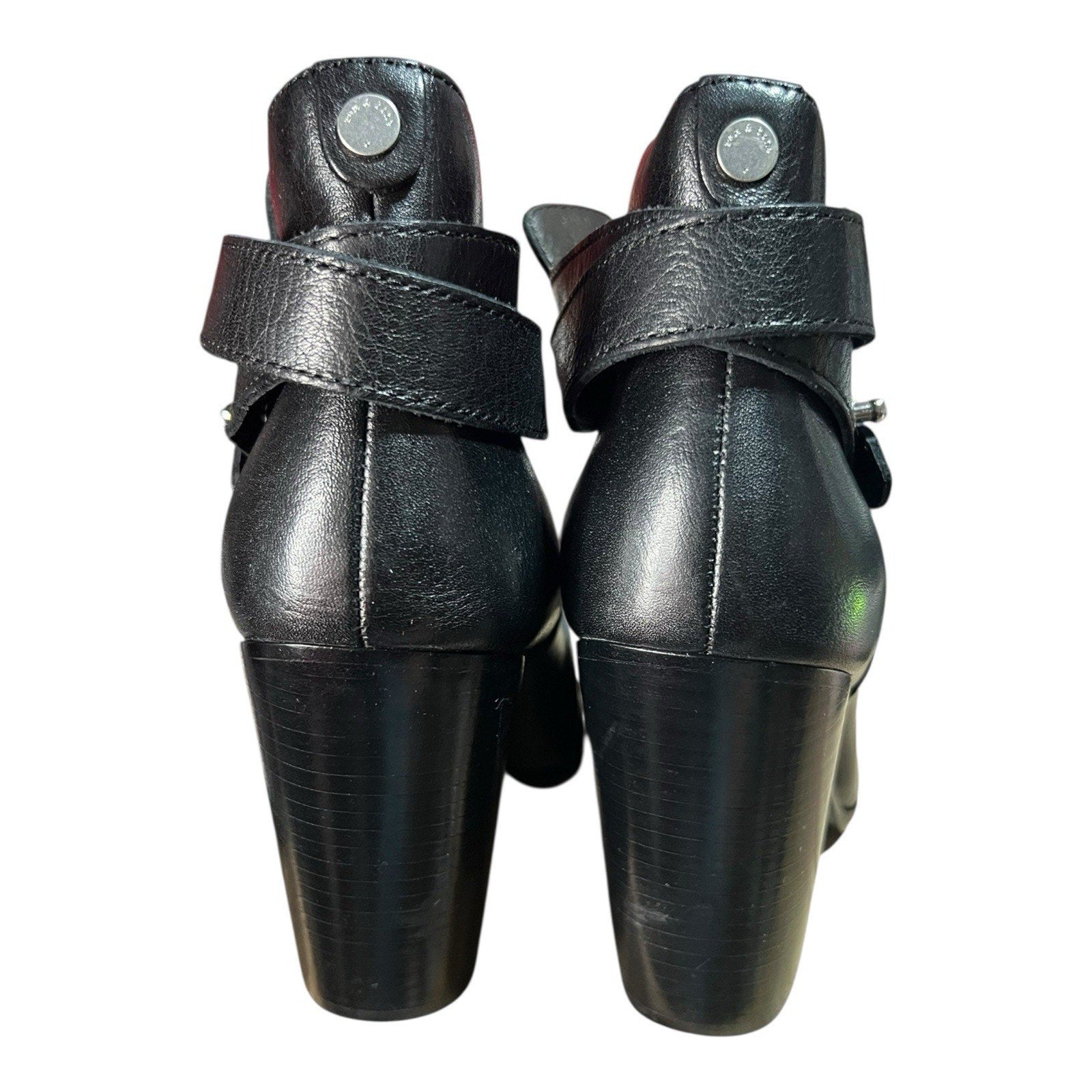 Rag & Bone Harrow ankle boot in black leather Women’s Size 9