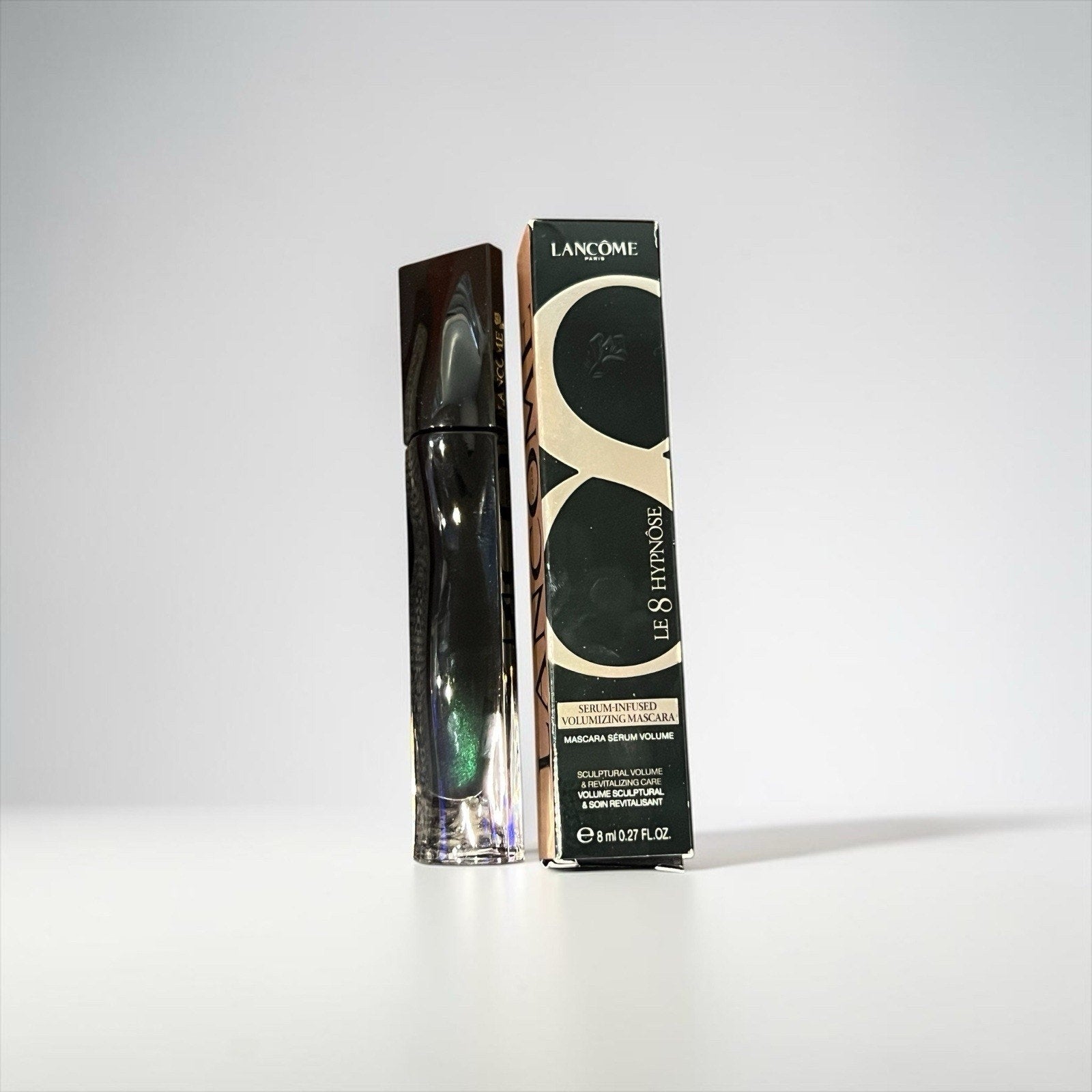 Lancôme Le 8 Hypnôse Serum-Infused Volumizing Mascara O4 Noir Malachite New