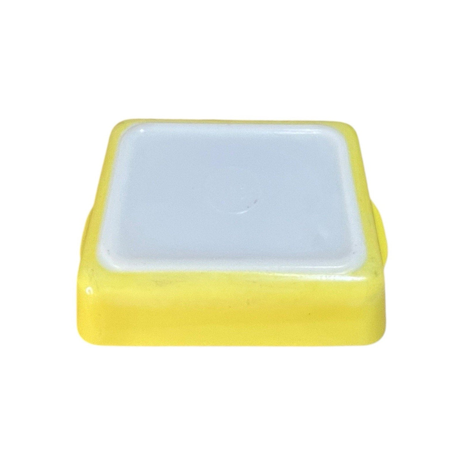 Vintage Pyrex 1960s Yellow Casserole Dish 8x6.5x2 In 503-B