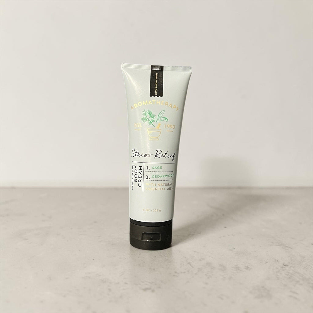 Bath And Body Works Stress Relief Sage And Cedar wood Body Lotion New