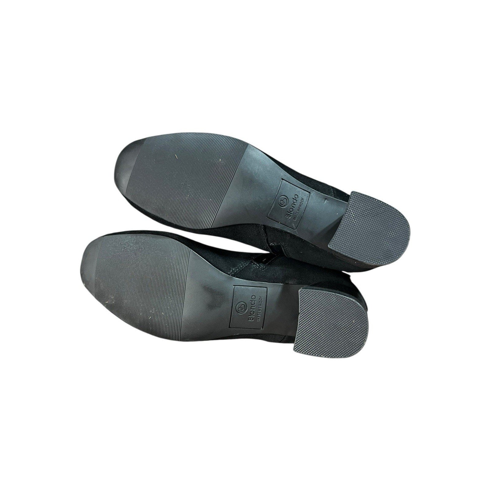 Blondo Alida Waterproof Bootie Black Suede Women’s Shoe Size 6.5