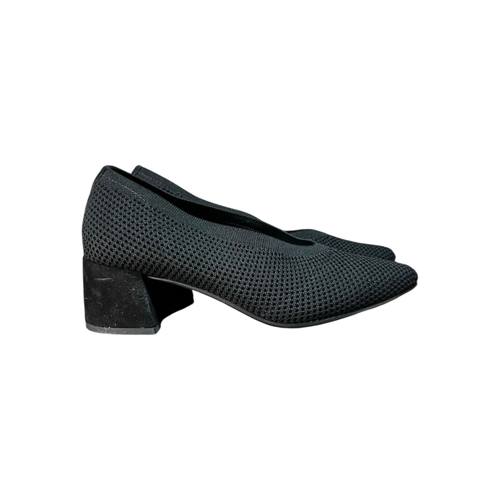 Eileen Fisher Gabby Pump Black Shoes Women’s Size 9 With A 2 In Heel