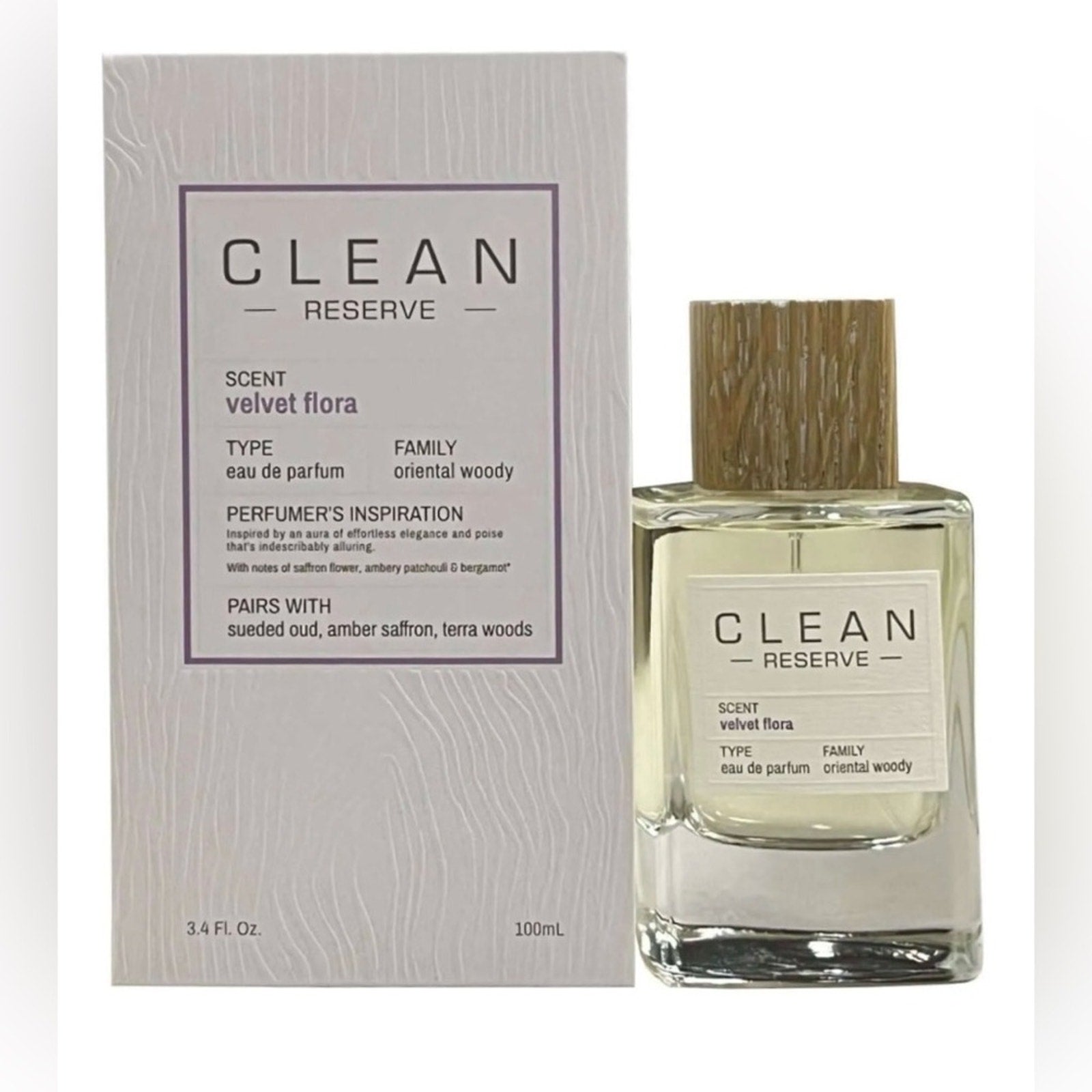 Clean Reserve Velvet Flora Women's 3.4 Oz NIB