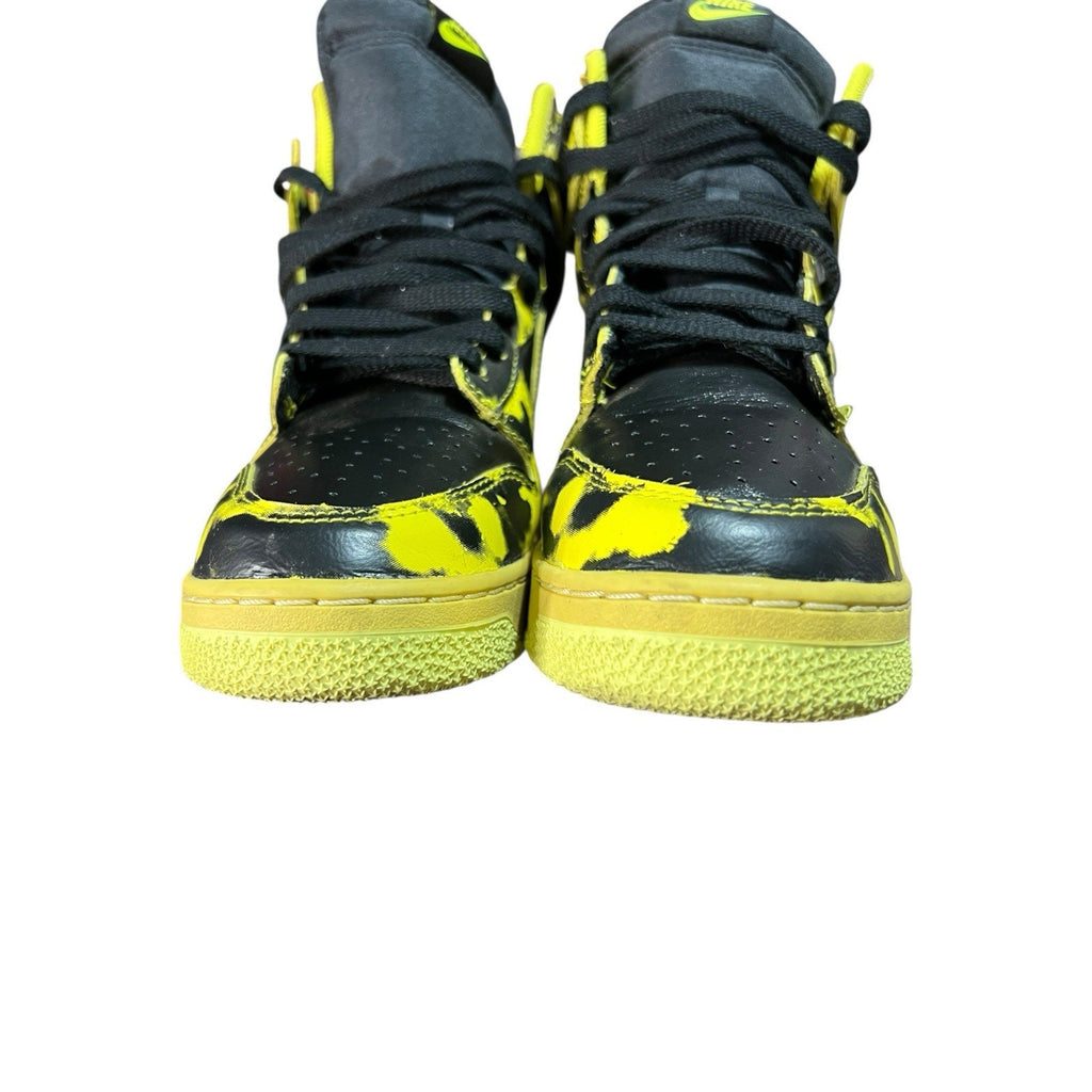 Nike Dunk High 1985 "Yellow Acid Wash" sneakers Mens Size 10
