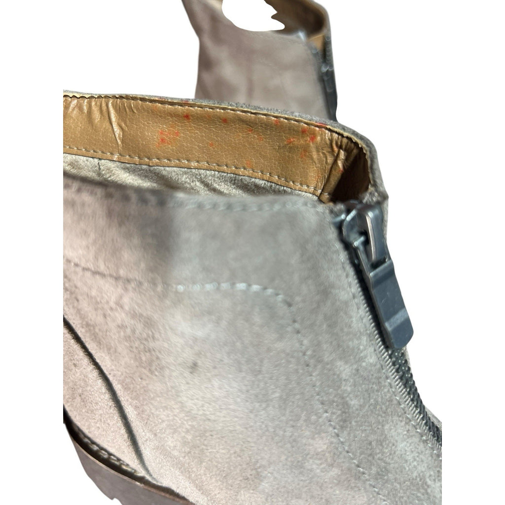 Nordstrom Rack Gray Ankle Boots Women’s Size 8