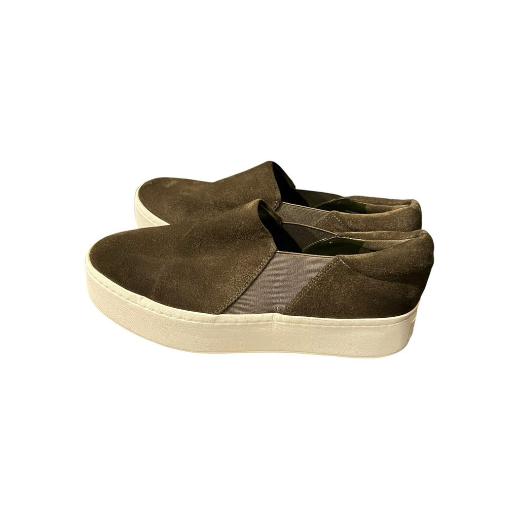 Vince Warren Suede Platform Slip-On Sneakers Womens Shoe Size 7