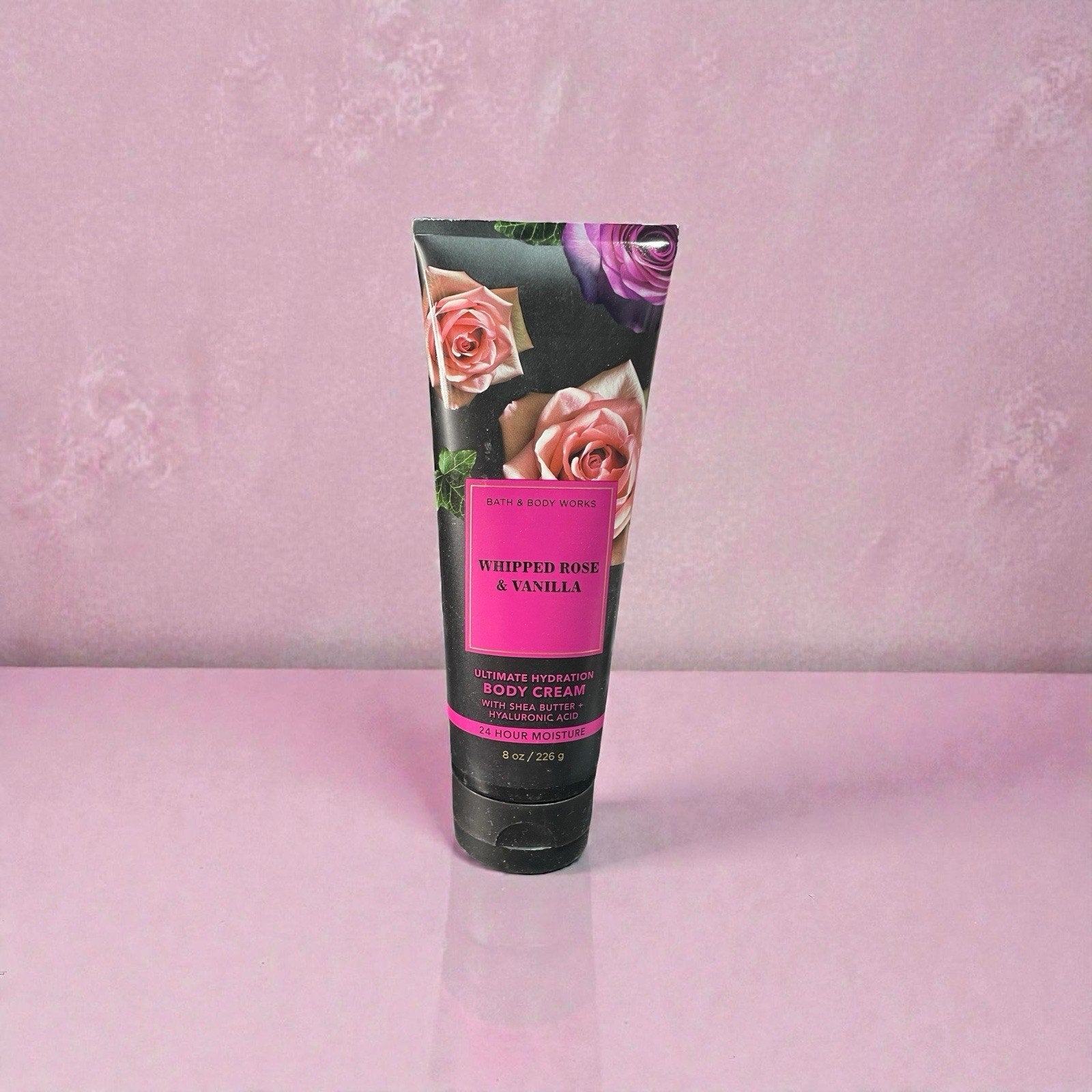 Bath & Body Works Wild Roses & Vanilla Ultimate Hydrating Body Cream 8 oz – New