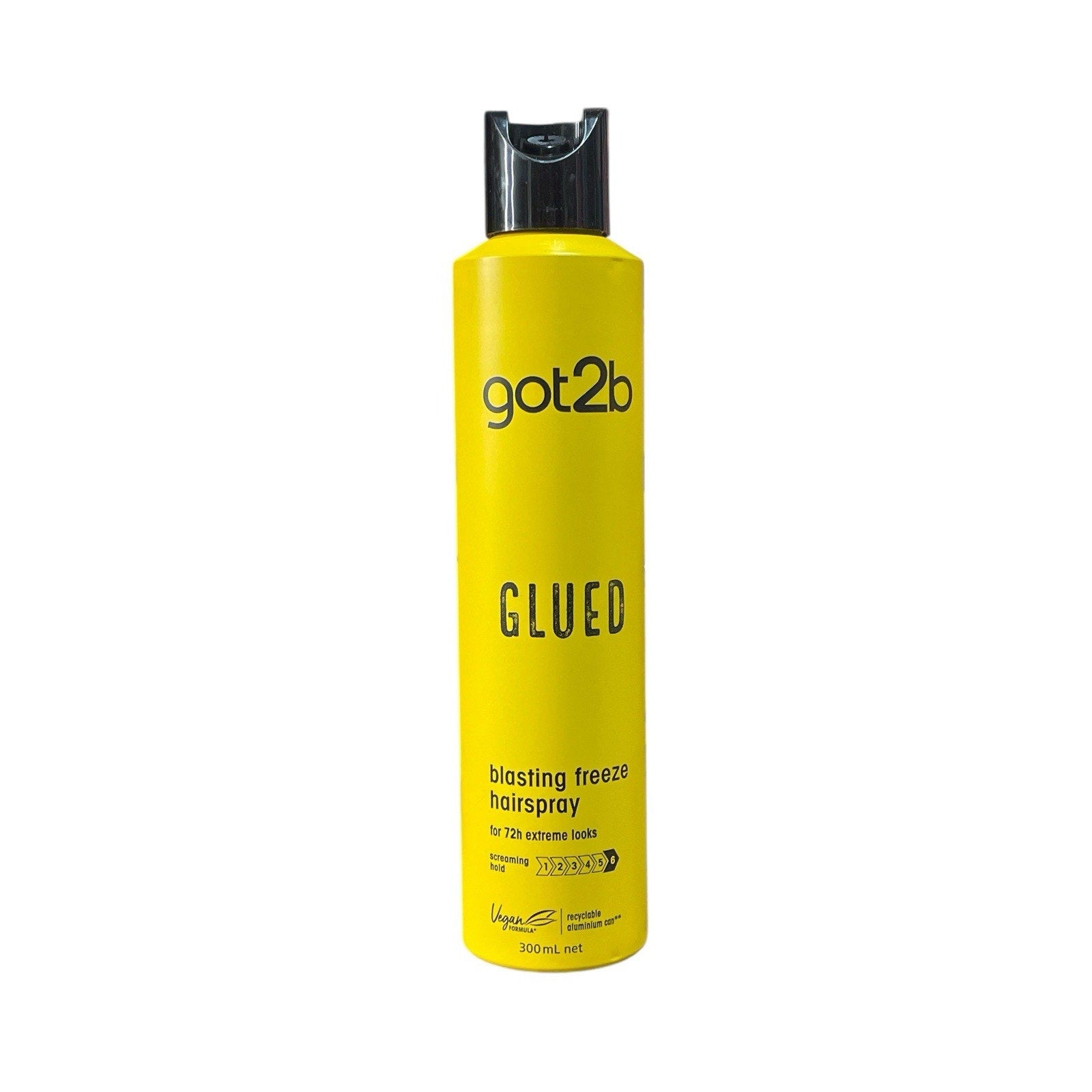 Got2b Glued Blasting Freeze Hairspray 300ml - Extreme 72hr Hold, New Sealed