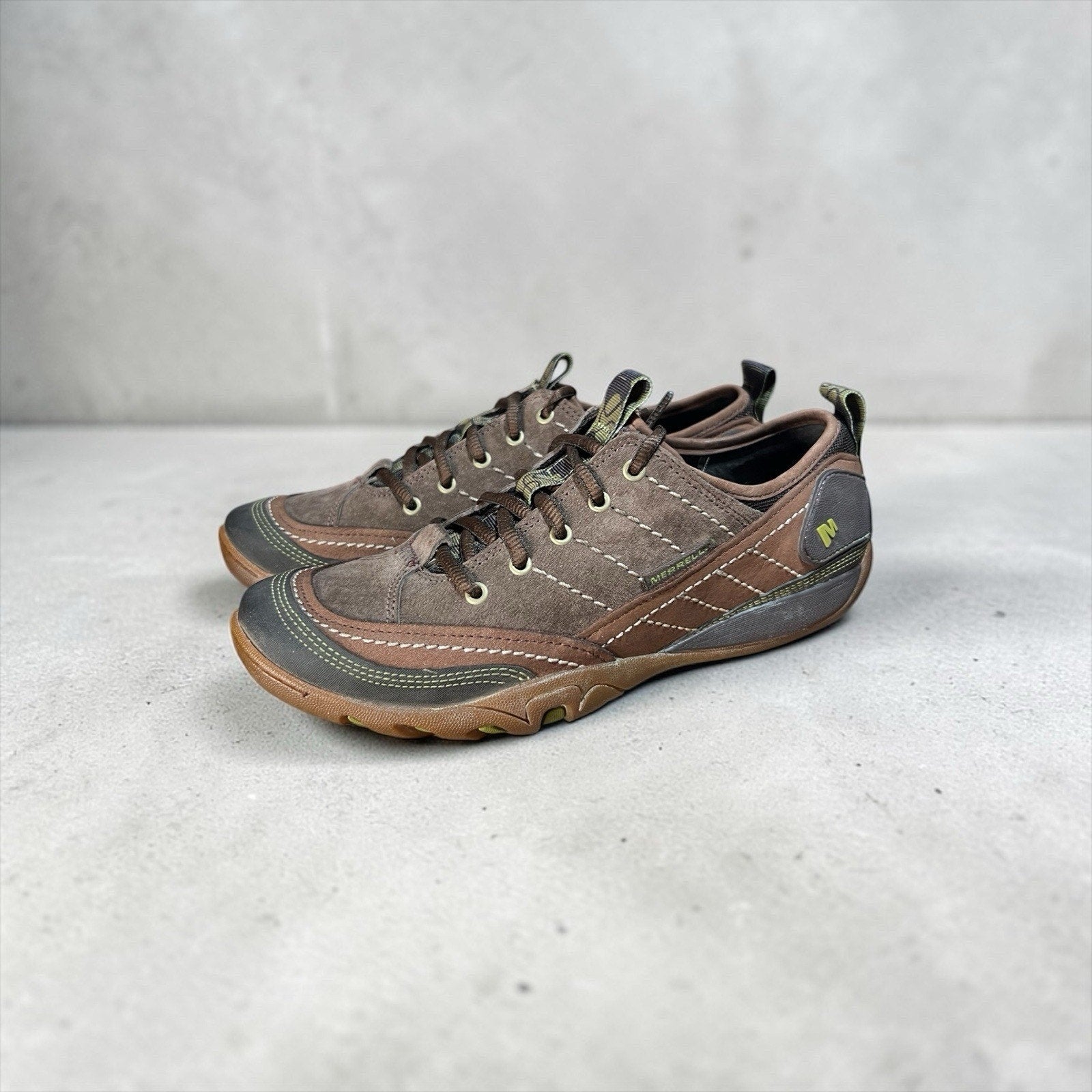 Merrell Mimosa Lace-Up outdoor sneakers in brown suede Women’s 7.5