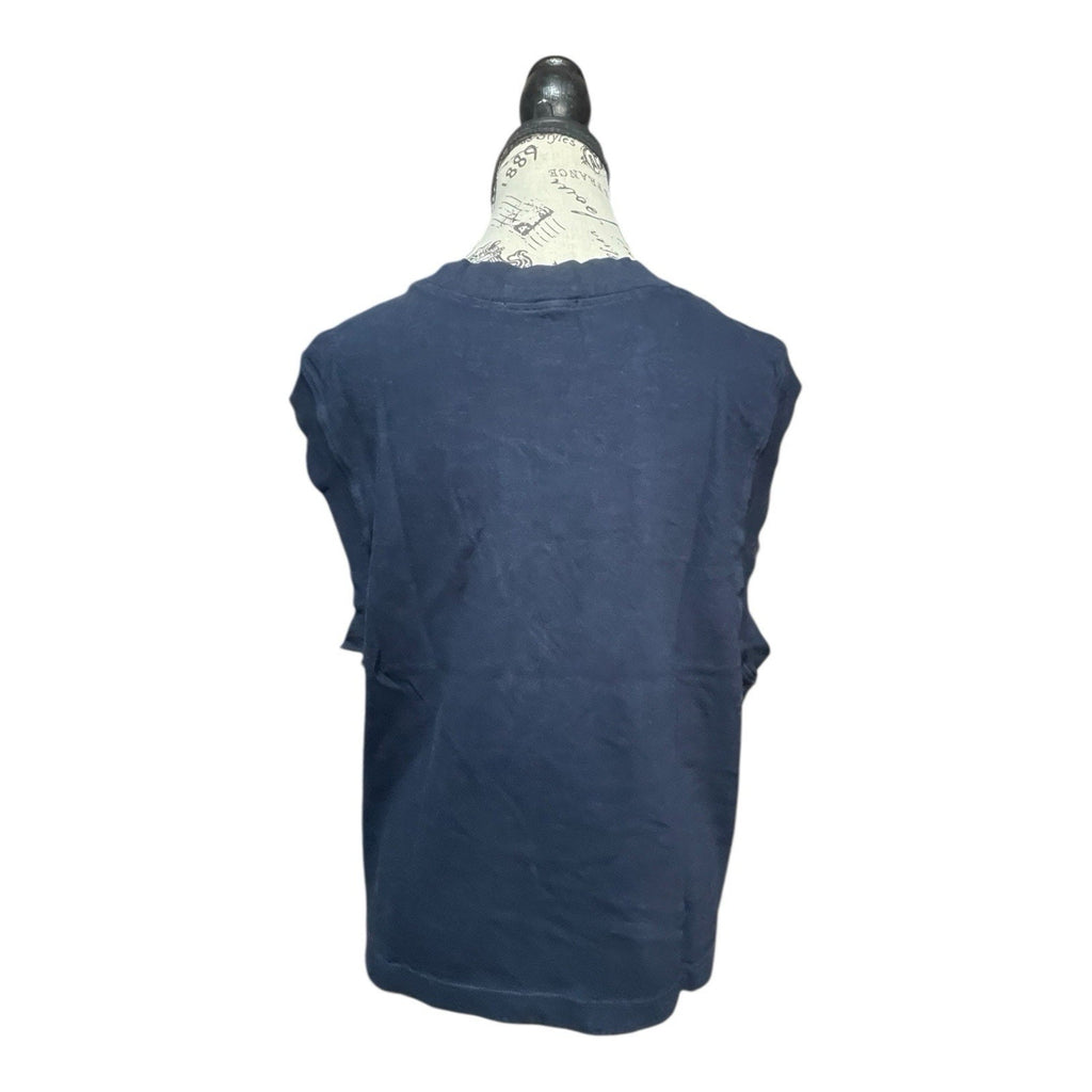 Cotton Citizen Navy Blue Tokyo Muscle Tee Shirt Size L New