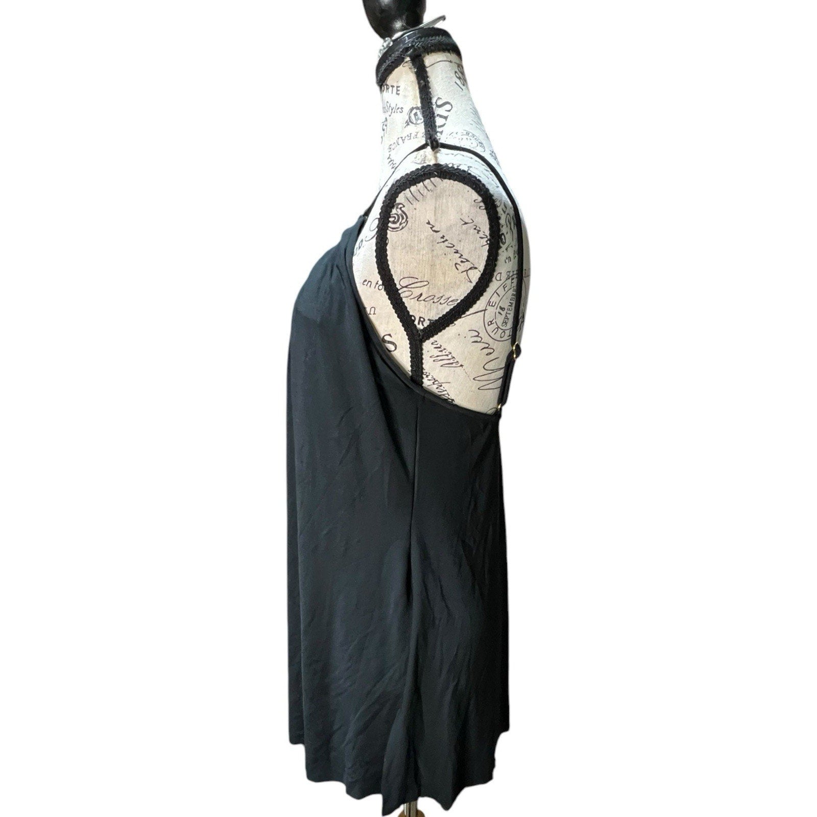 Magic suit Sea Level Australia black U-bar bandeau one-piece swimsuit SZ 8 NWOT