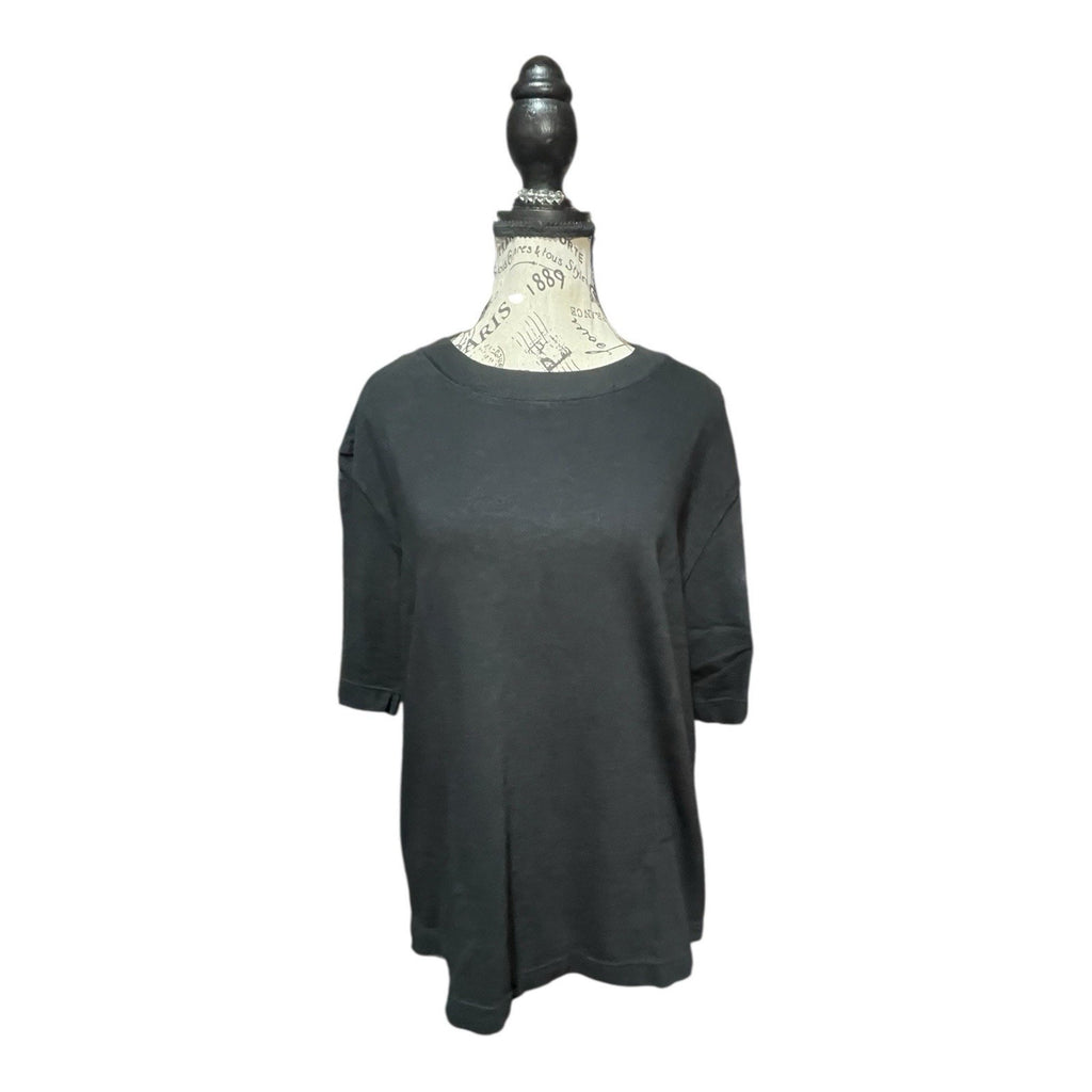 Cotton Citizen Black Tokyo Full Length Tee Shirt Size S New