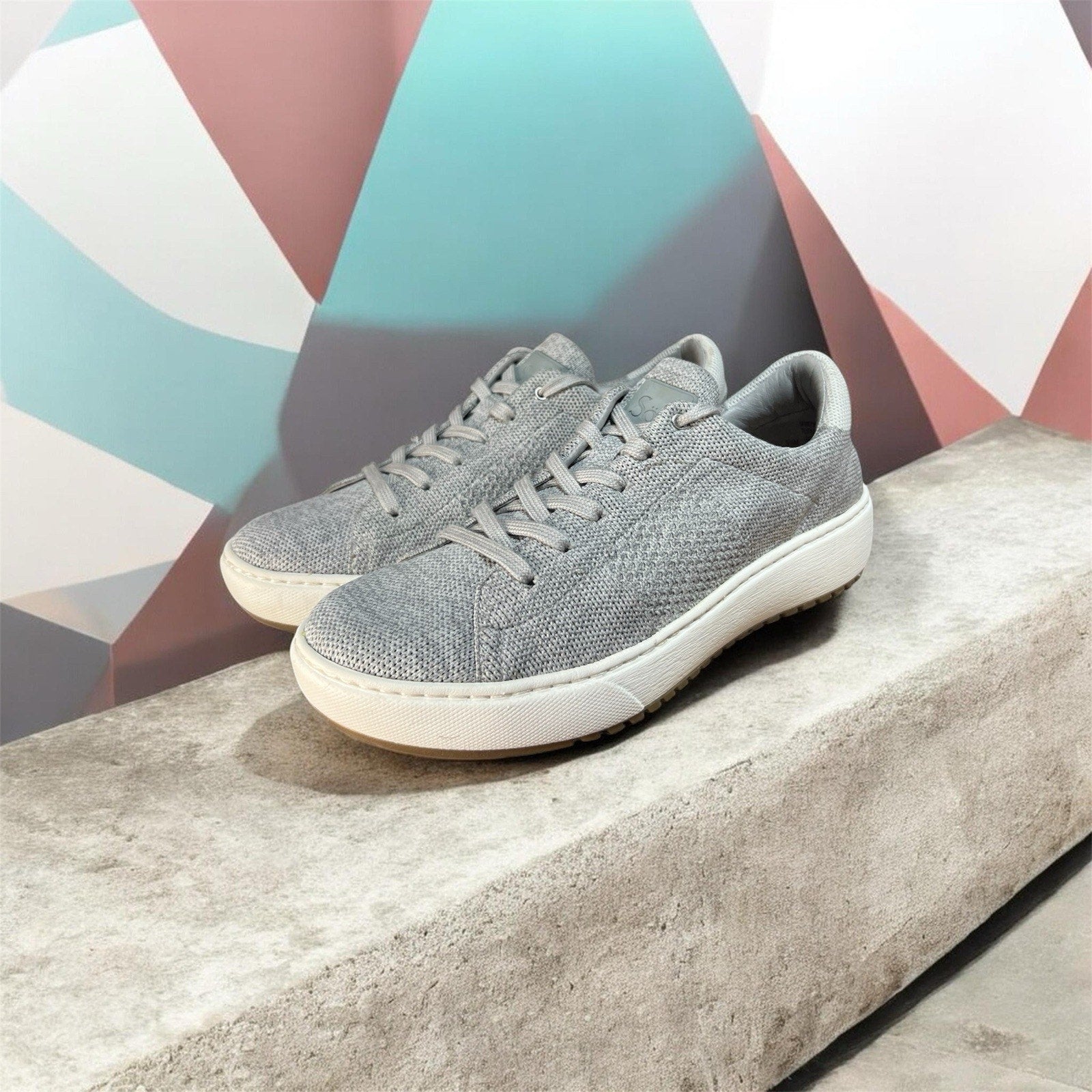Sofft Waylyn sneakers in a grey knit Womens Shoe Size 9.5 M