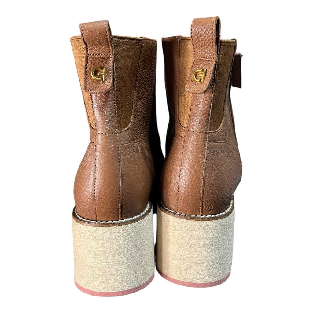 Cole Haan Zero grand City Tan Ankle Bootie Womens Shoe Size 11B