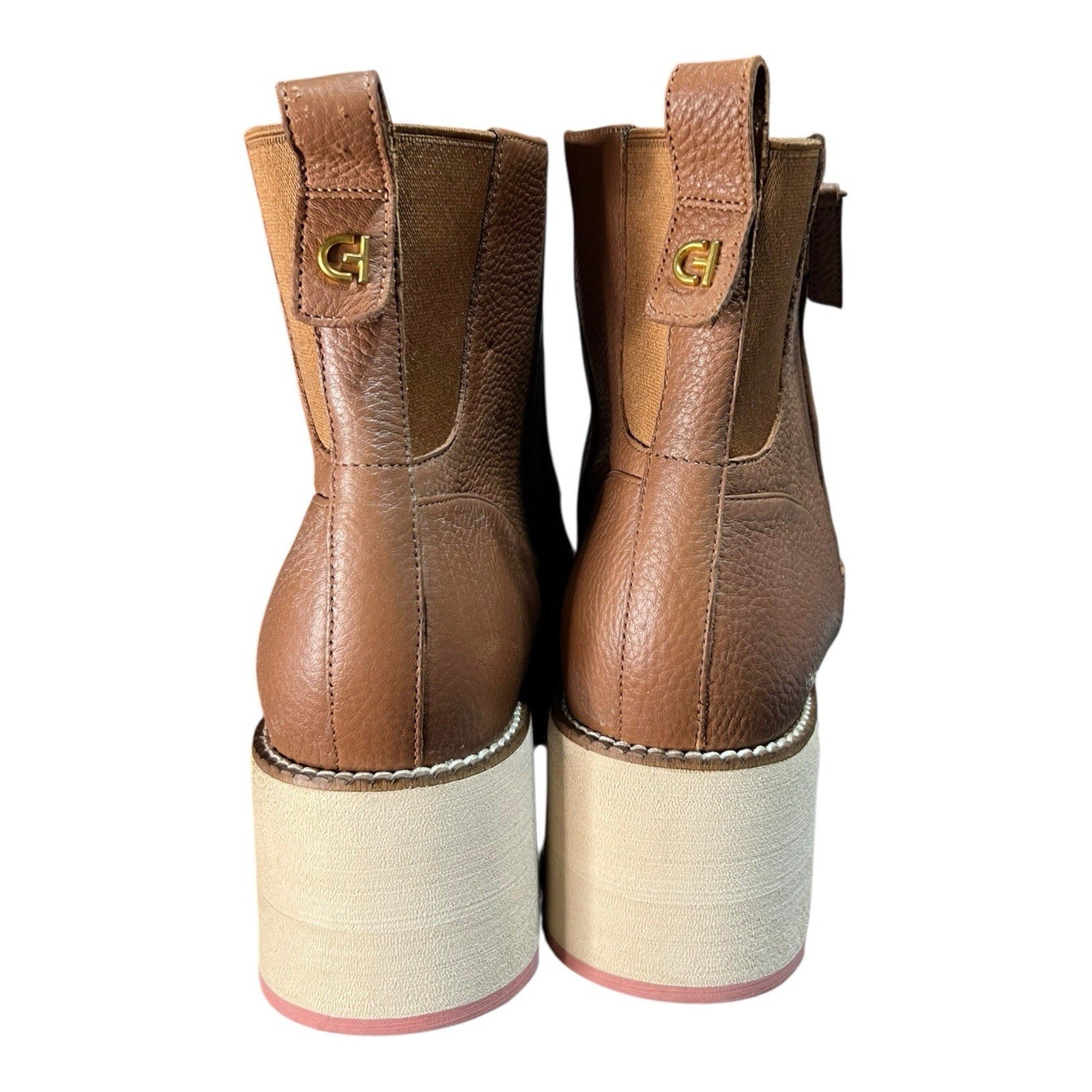 Cole Haan Zero grand City Tan Ankle Bootie Womens Shoe Size 11B