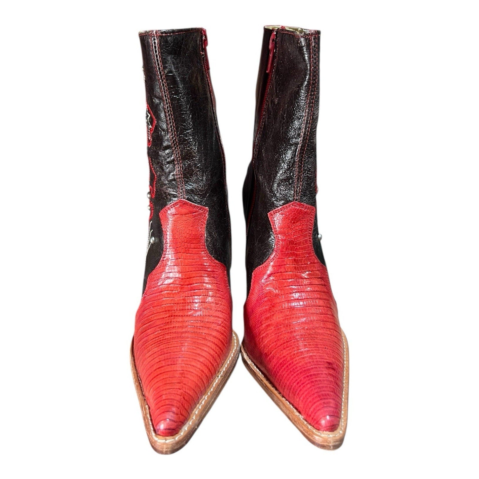 Camila Ted And Black Leather Boots 6.5