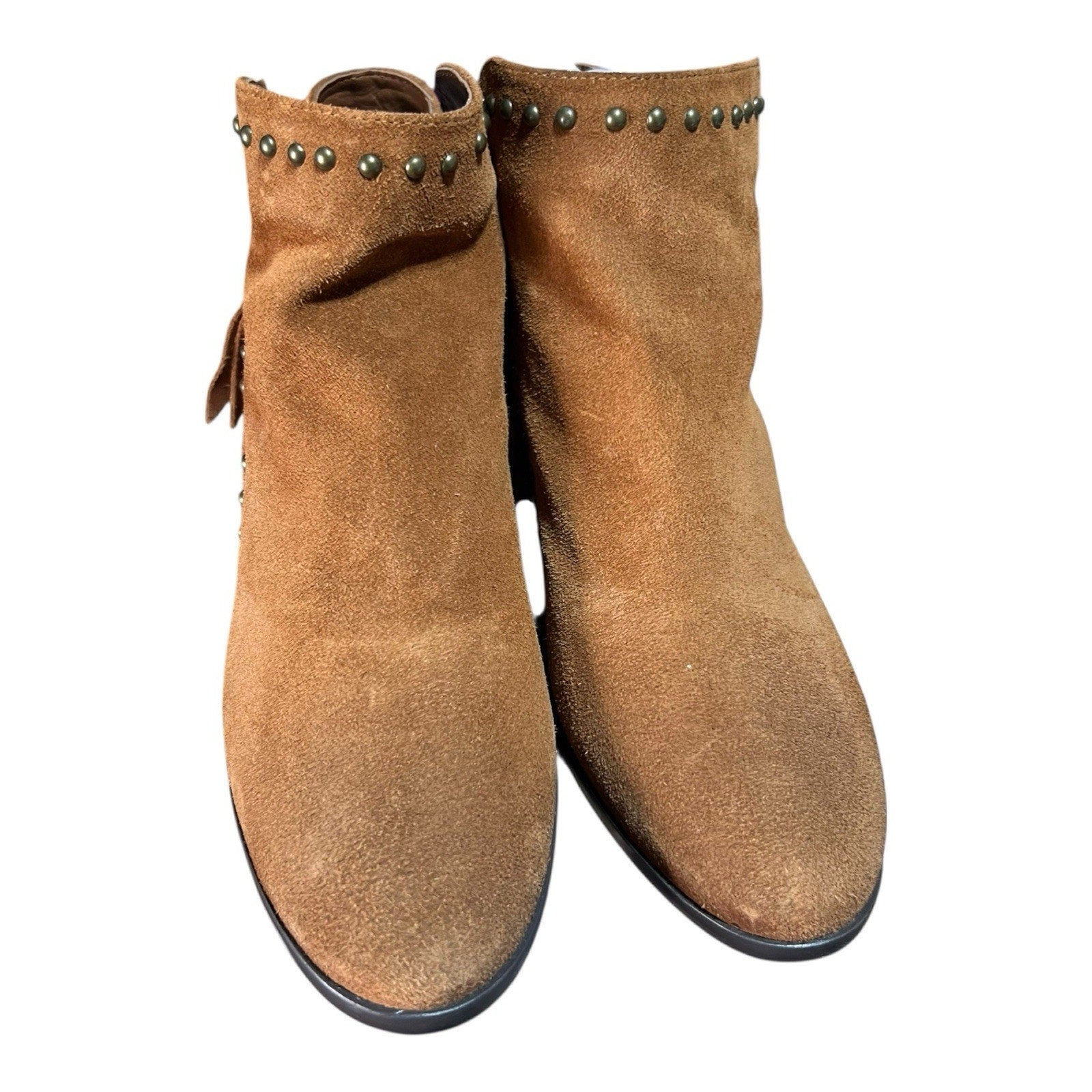 Sam Edelman Paola studded suede ankle booties Women’s Shoe Size 6.5