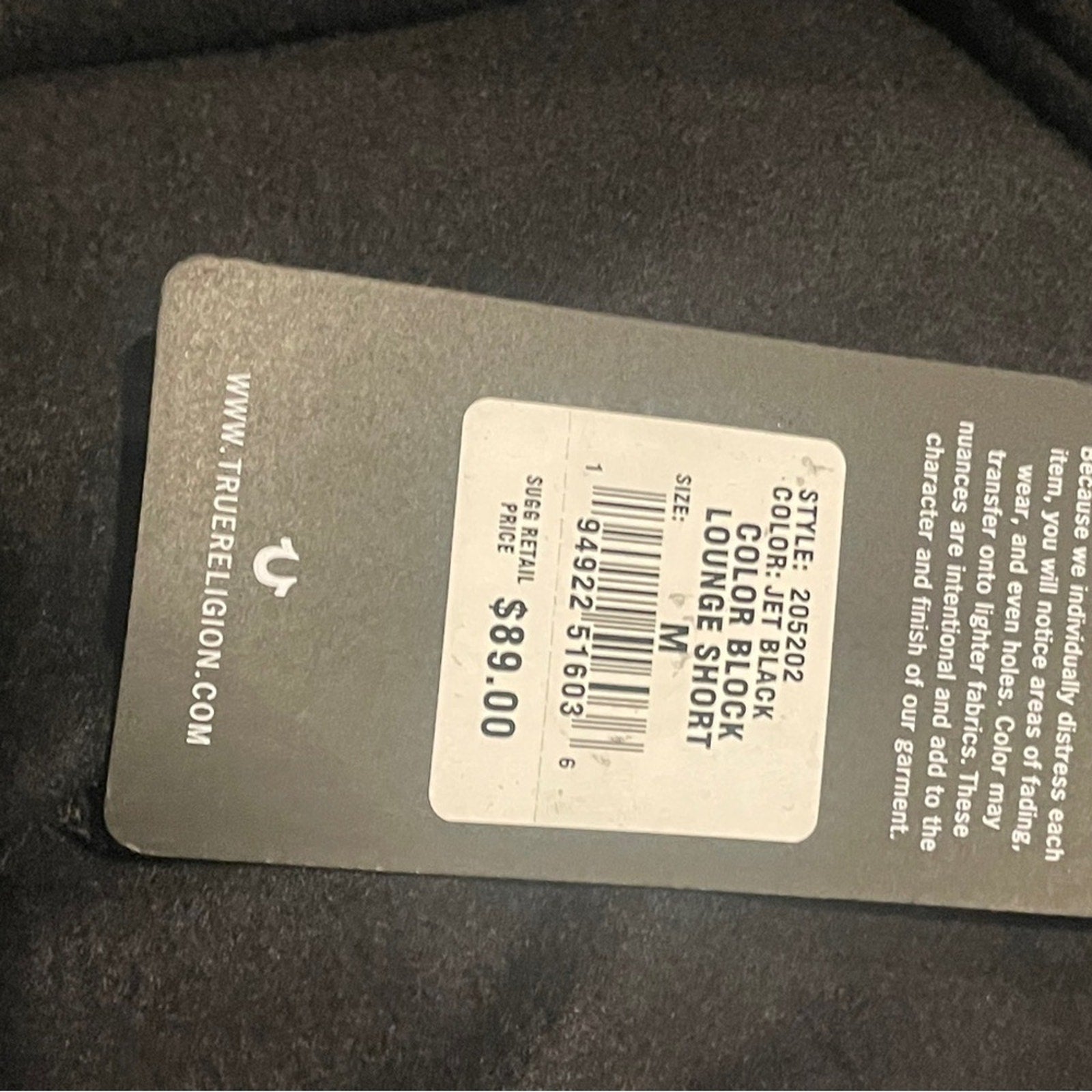 True Religion Black and White Athletic Women’s Shorts NWT MSRP $89 sz M