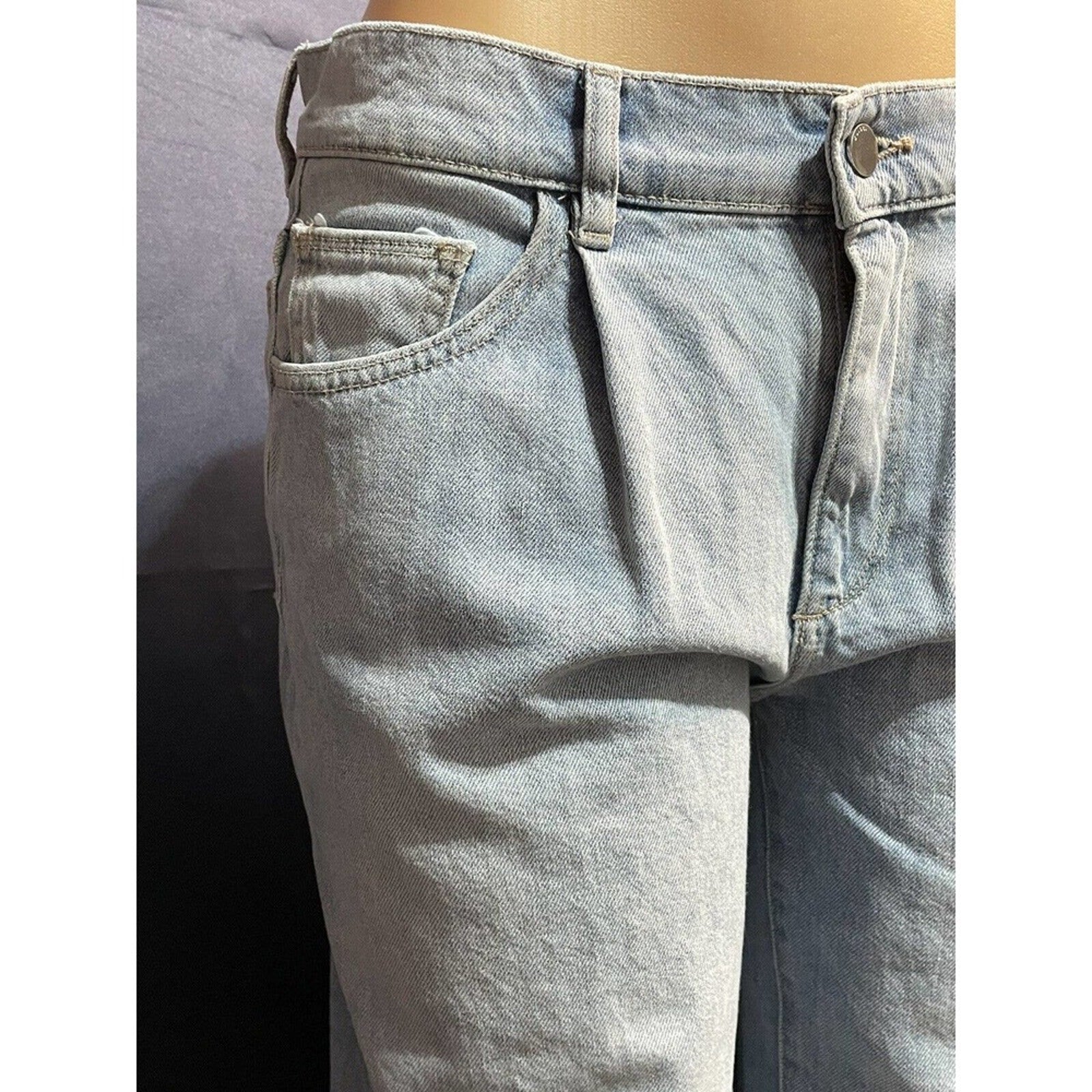 Womens DL1961 Jeans High Rise Wide Leg Size 27‎