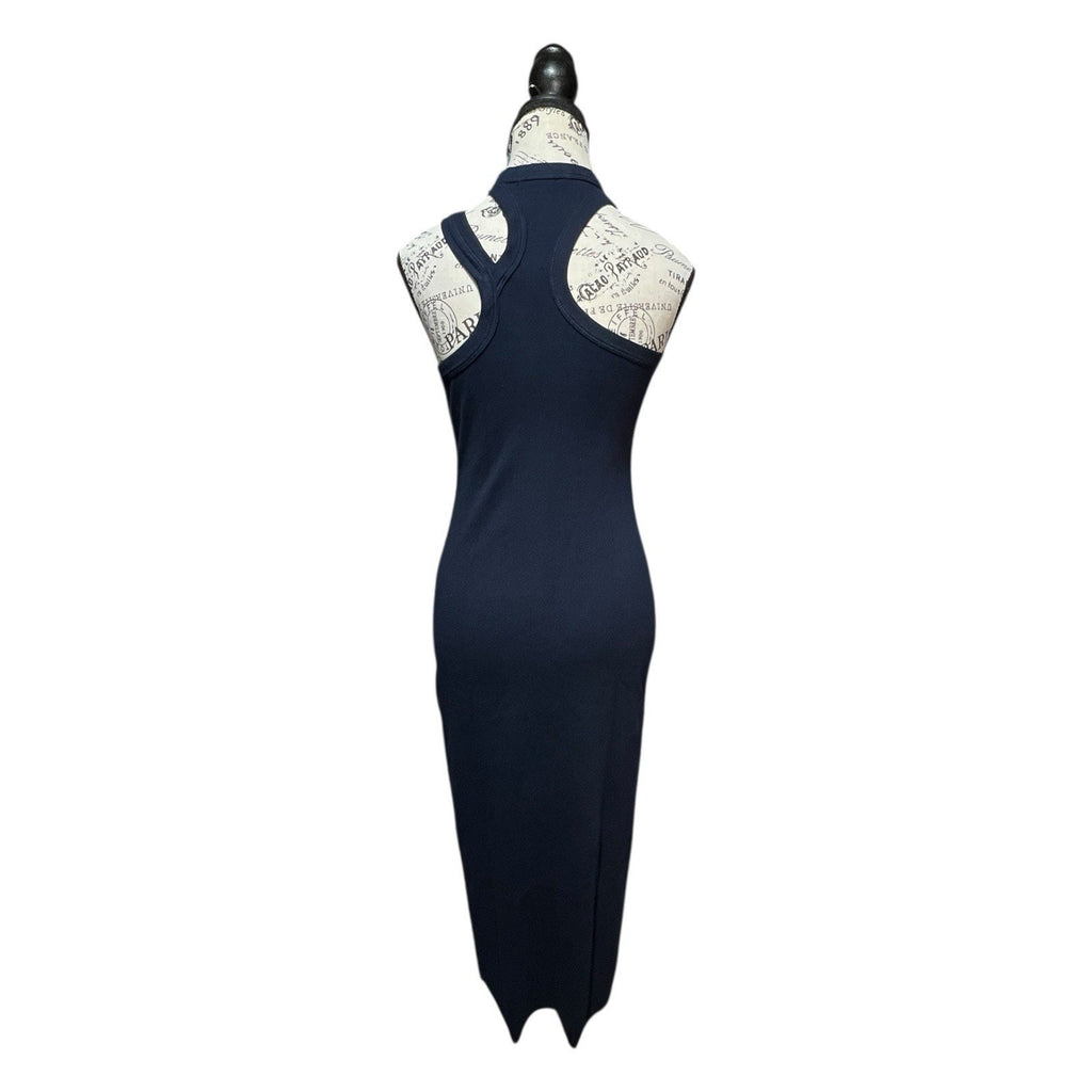 Cotton Citizen Verona Cut Out Dress Navy Blue Size M New