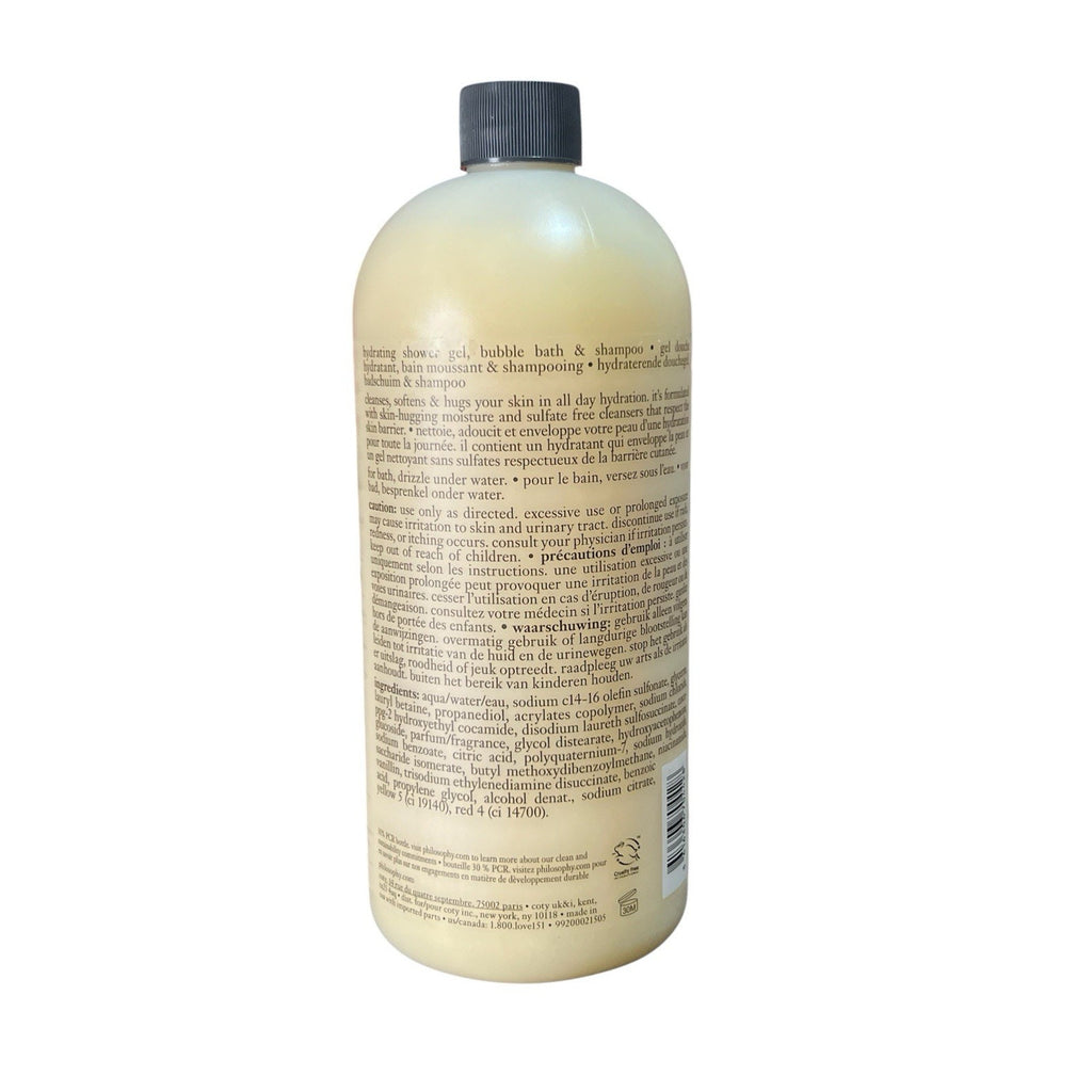 Philosophy Vanilla Birthday Cake Shower Gel 32 Fl Oz New Sealed