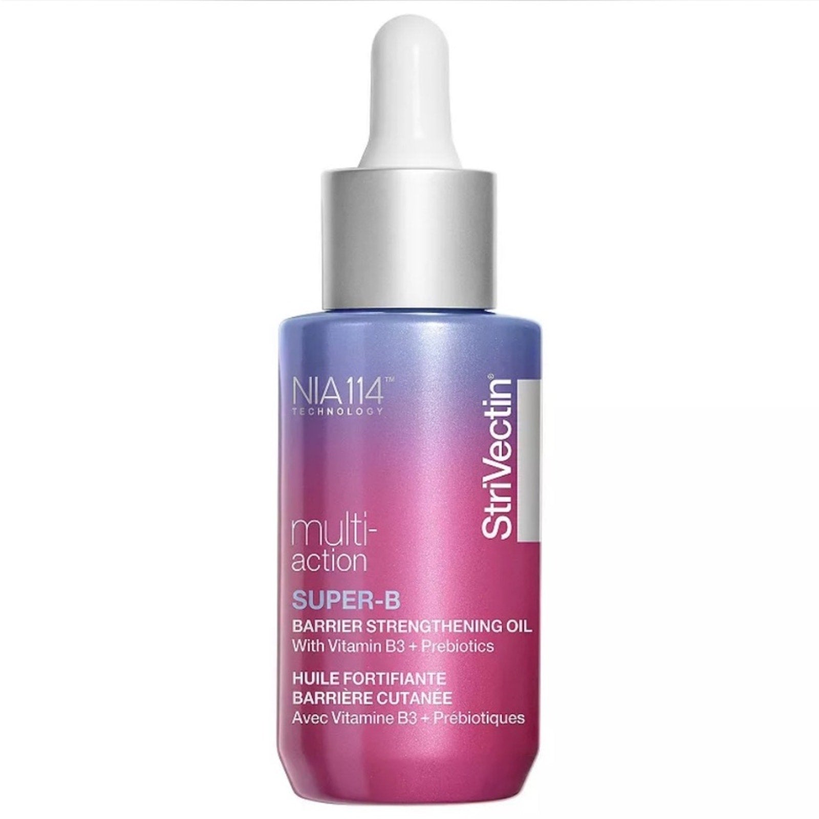 StriVectin Multi-Action Super-B Barrier Strengthening Oil - Pink and Silver