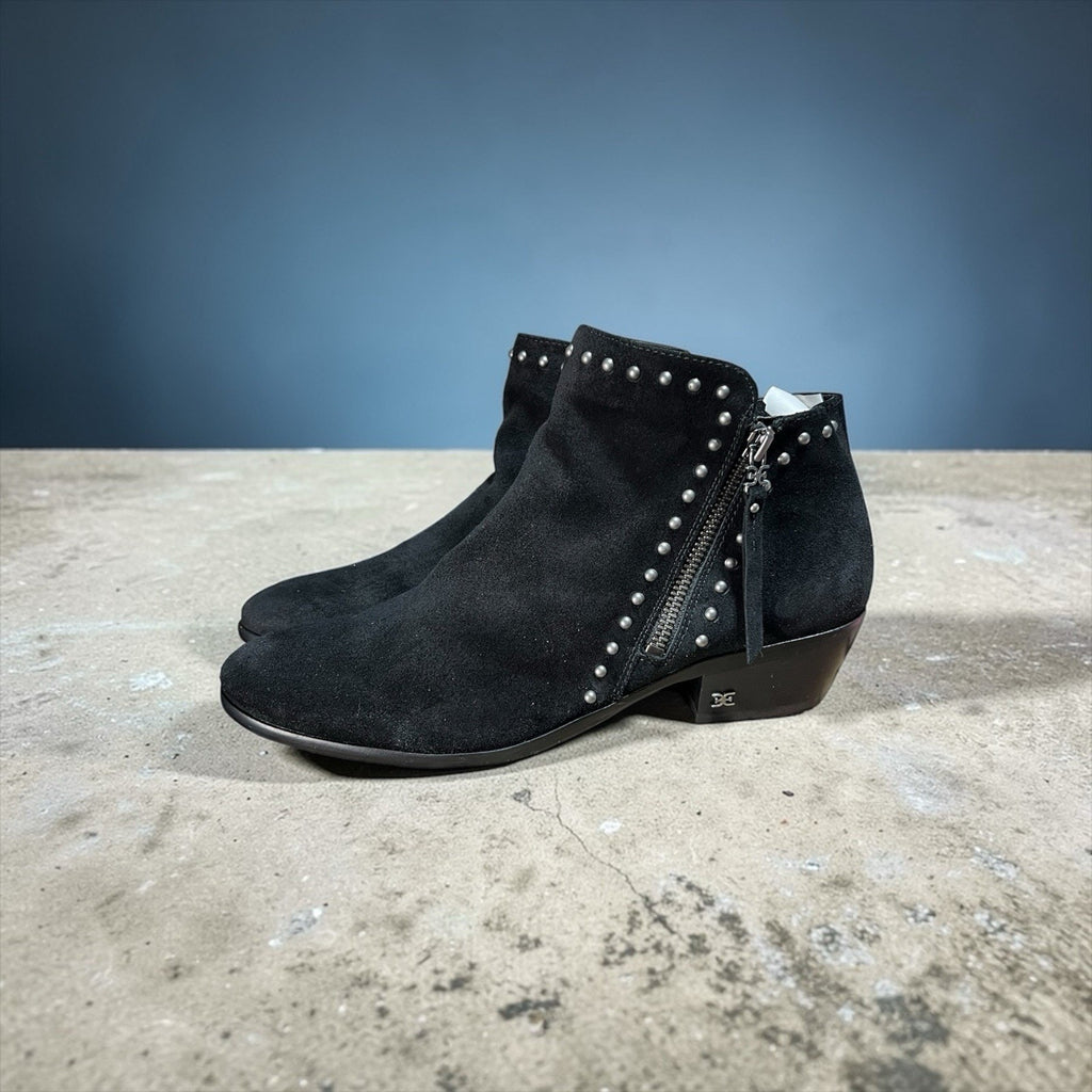 Sam Edelman Paola studded ankle boots Black Suede Women’s Size 9.5