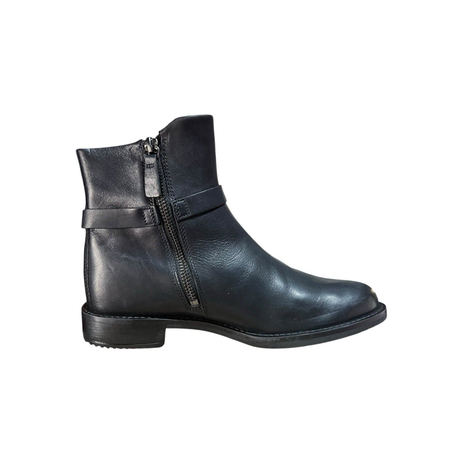 Ecco Sartorelle 25 Leather Mid-Cut Boot in black EU 37