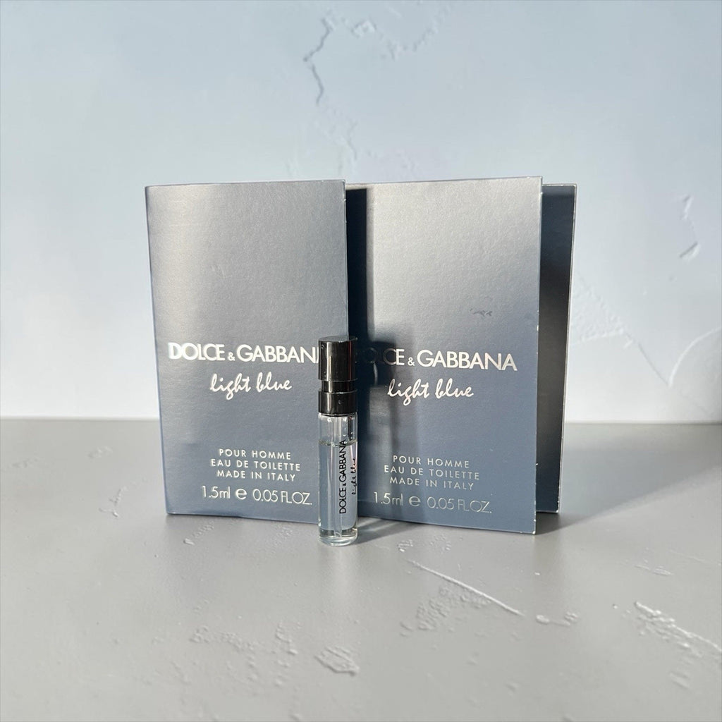 Dolce & Gabbana Light Blue Pour Homme Eau de Toilette Set Of 2) 1.4 ML EA