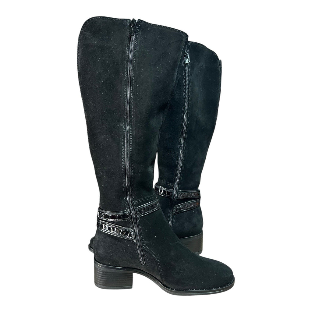 Bos. & Co. Jade boot Knee High Black Suede Boot EU 37