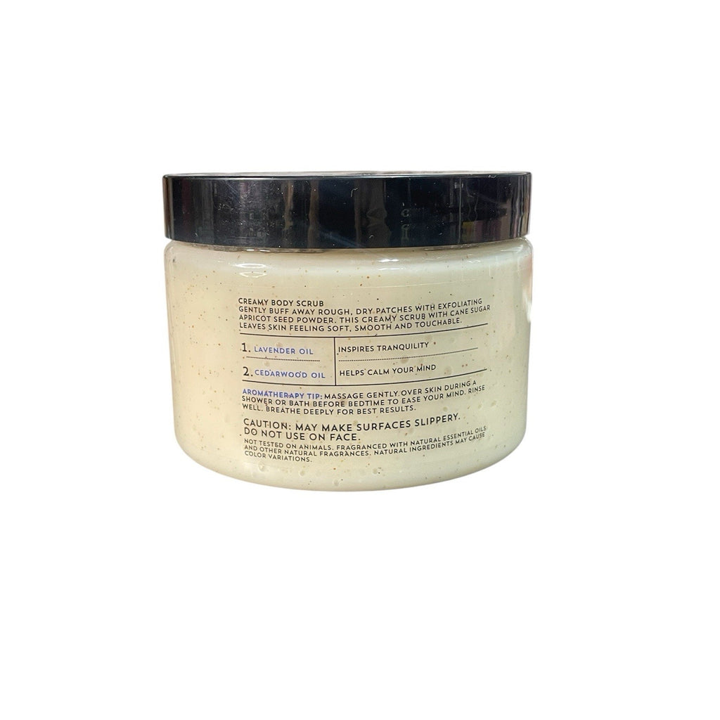 Bath & Body Works Sleep Lavender Cedarwood Creamy Body Scrub 11.5 oz New