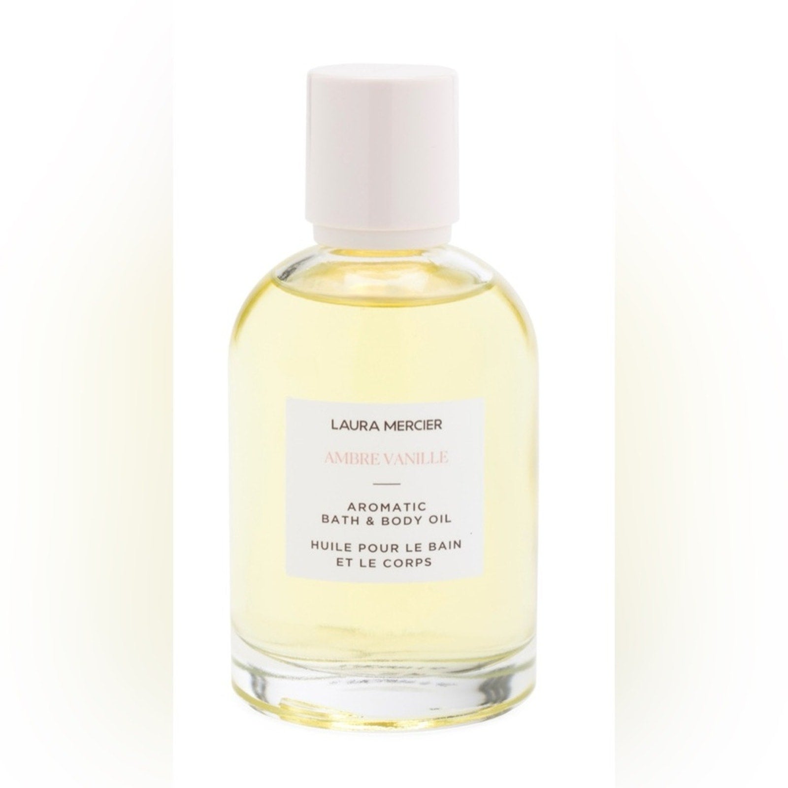 Laura Mercier Ambre Vanille Aromatic Bath and Body Oil 3.4oz