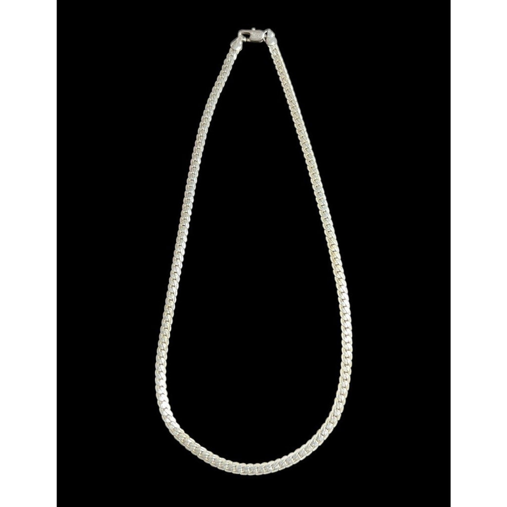925 Sterling Silver 18 In Chain Necklace 22 Grams