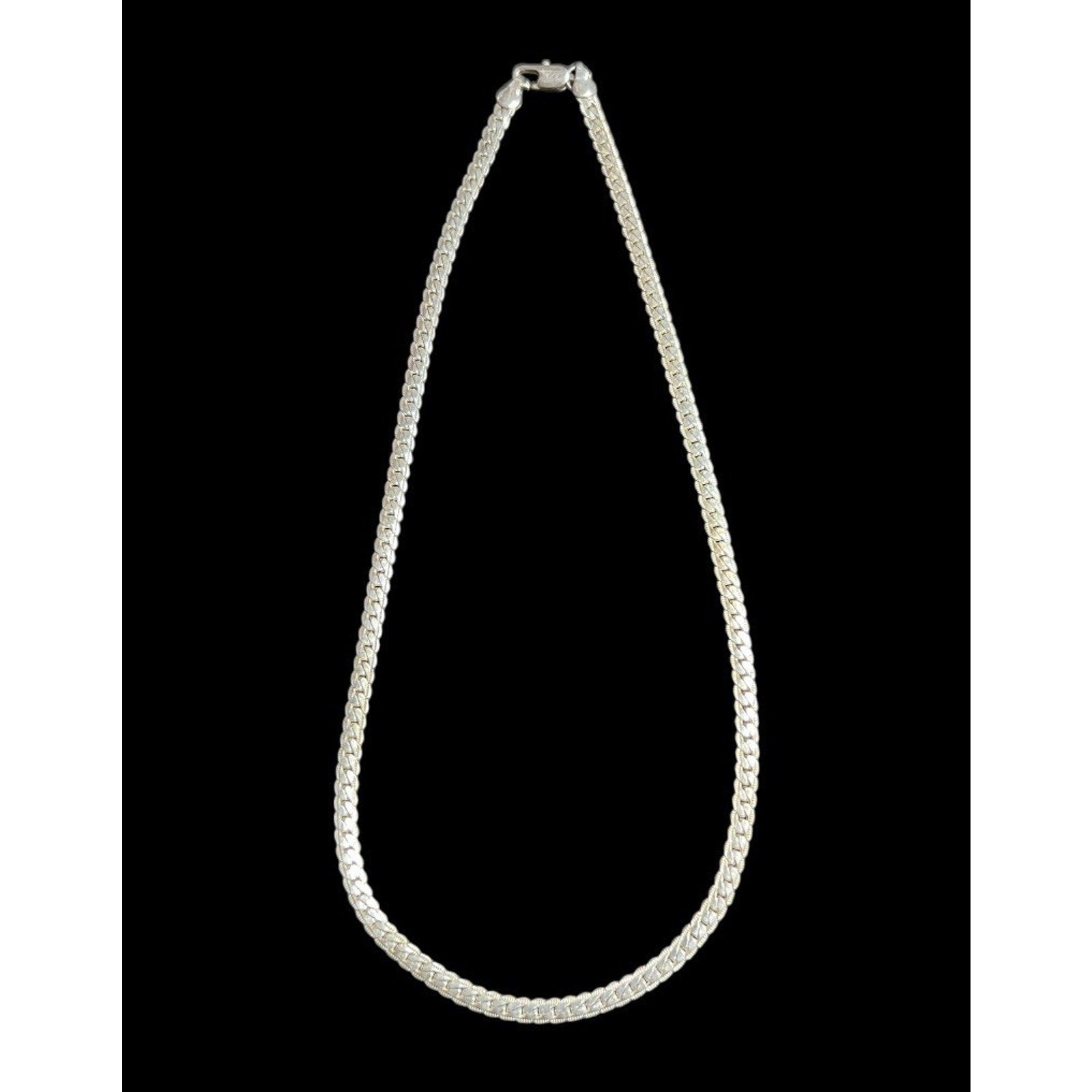 925 Sterling Silver 18 In Chain Necklace 22 Grams